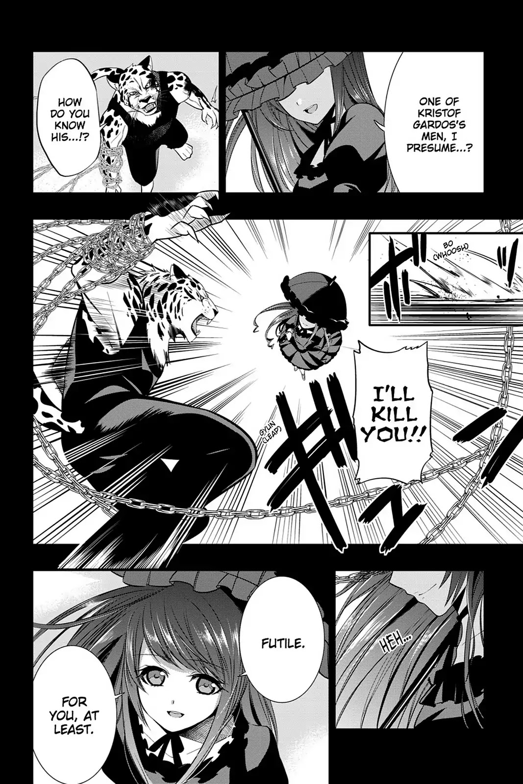 Strike the Blood Chapter 14 page 6 - Chapter 14: Shadow of Unrest