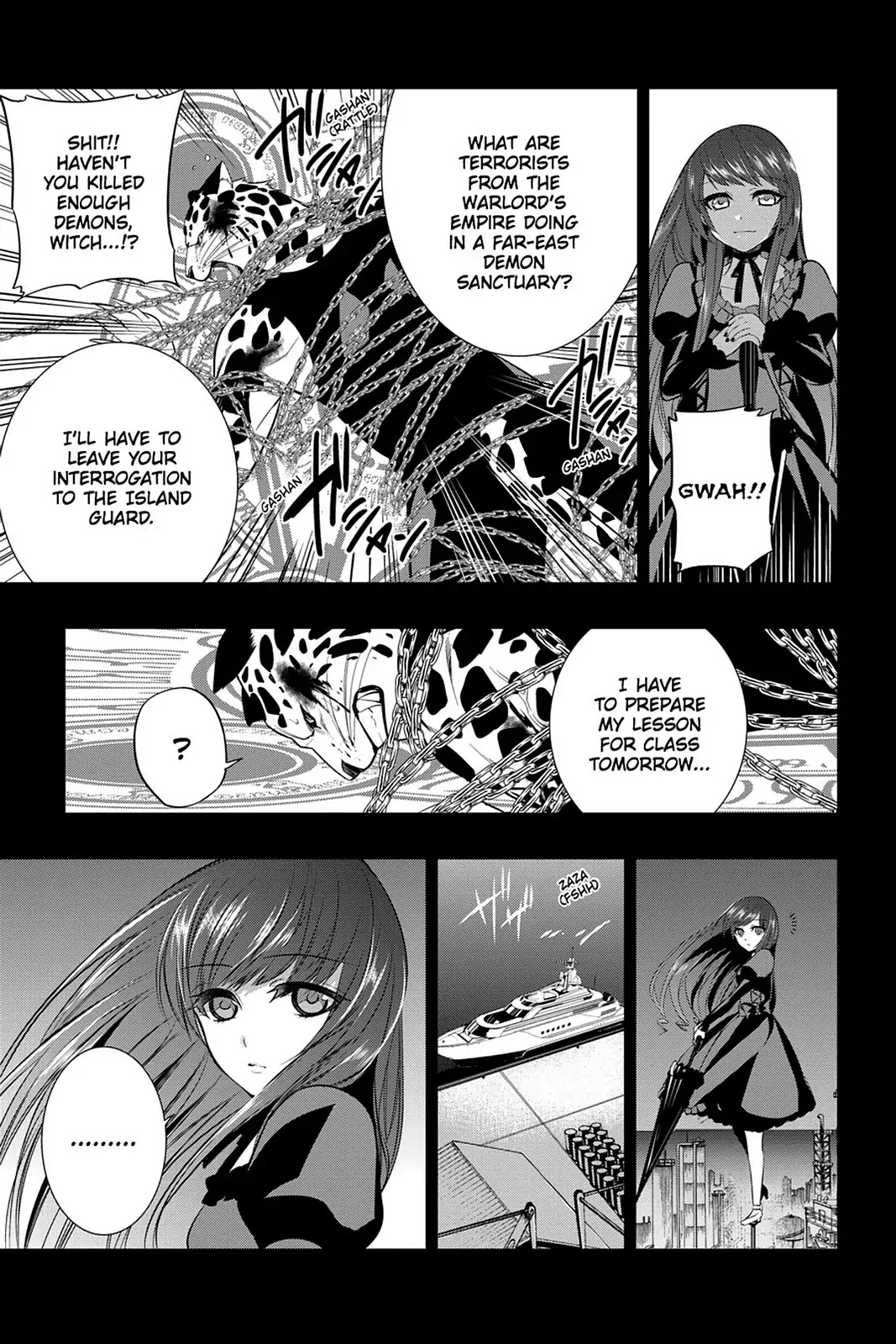 Strike the Blood Chapter 14 page 9 - Chapter 14: Shadow of Unrest