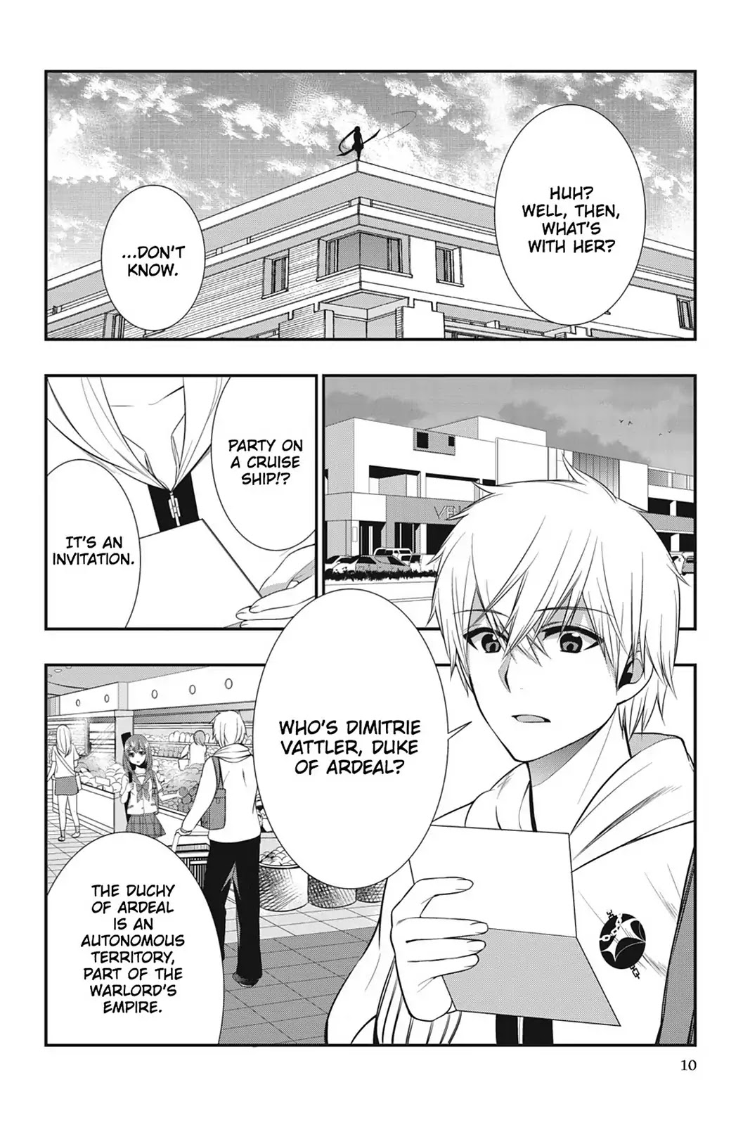 Strike the Blood Chapter 15 page 12 - Chapter 15: From the Warlord's Empire