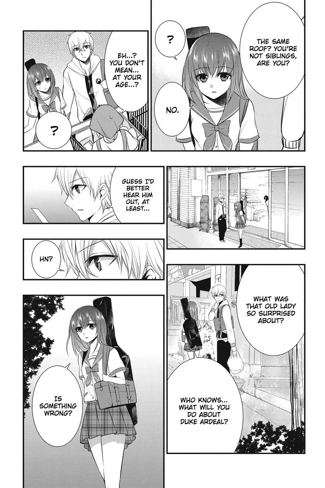 Strike the Blood Chapter 15 page 15 - Chapter 15: From the Warlord's Empire