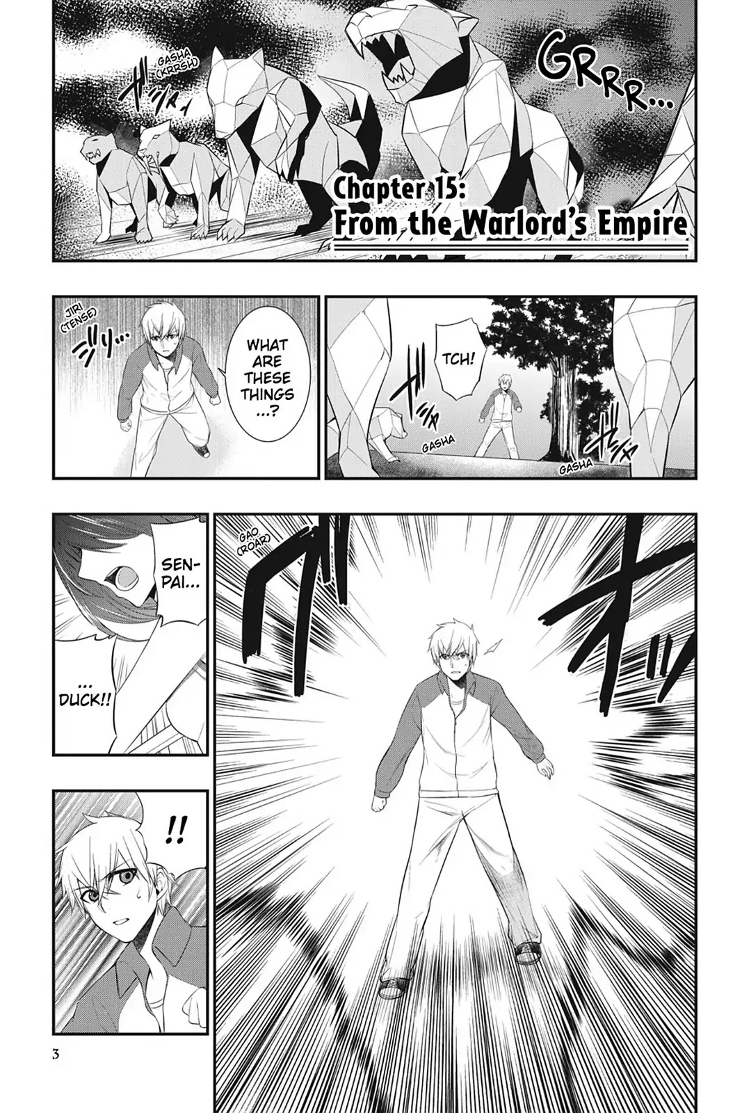 Strike the Blood Chapter 15 page 5 - Chapter 15: From the Warlord's Empire