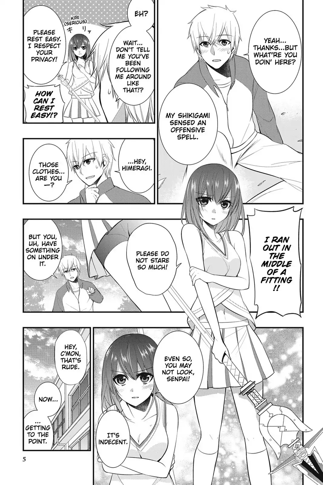 Strike the Blood Chapter 15 page 7 - Chapter 15: From the Warlord's Empire