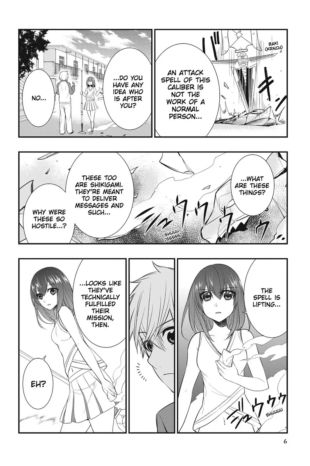 Strike the Blood Chapter 15 page 8 - Chapter 15: From the Warlord's Empire