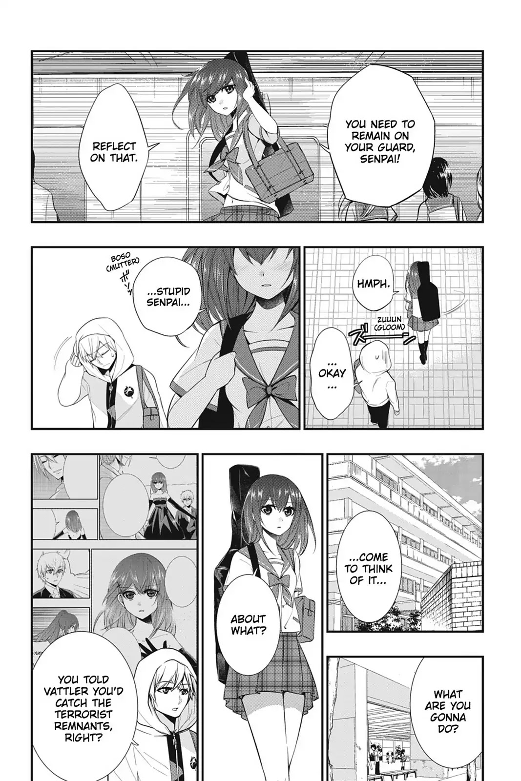 Strike the Blood Chapter 17 page 12 - Chapter 17: A Maiden's Heart