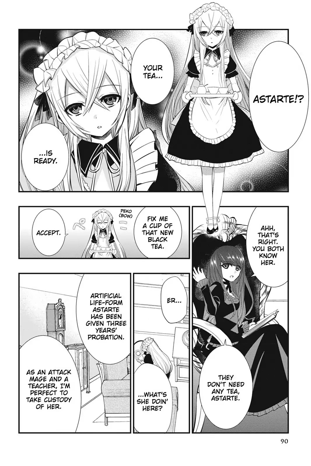 Strike the Blood Chapter 17 page 18 - Chapter 17: A Maiden's Heart