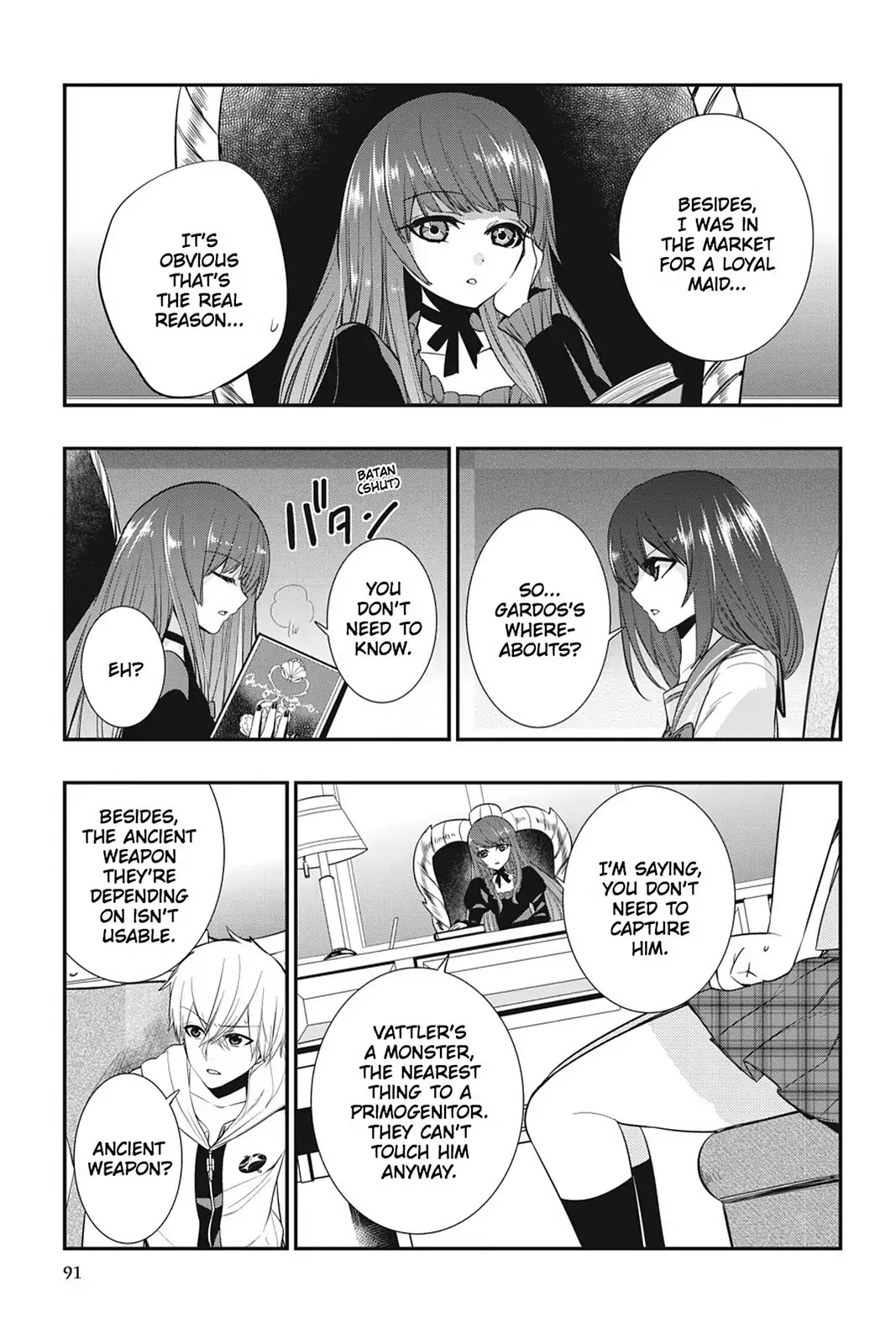 Strike the Blood Chapter 17 page 19 - Chapter 17: A Maiden's Heart