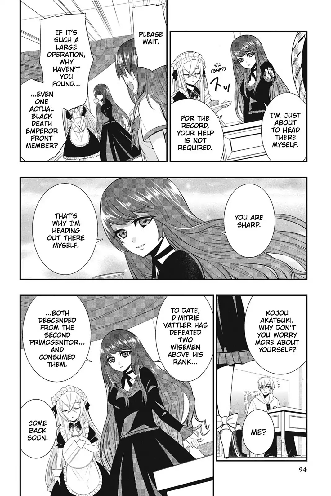 Strike the Blood Chapter 17 page 22 - Chapter 17: A Maiden's Heart
