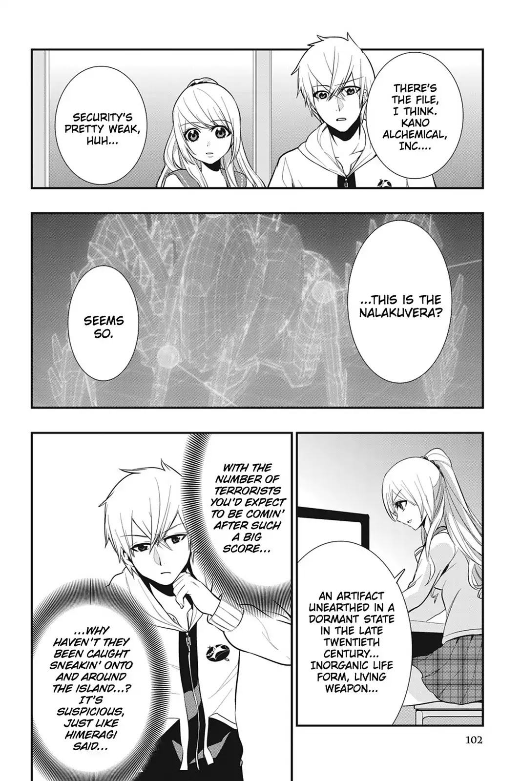 Strike the Blood Chapter 17 page 30 - Chapter 17: A Maiden's Heart