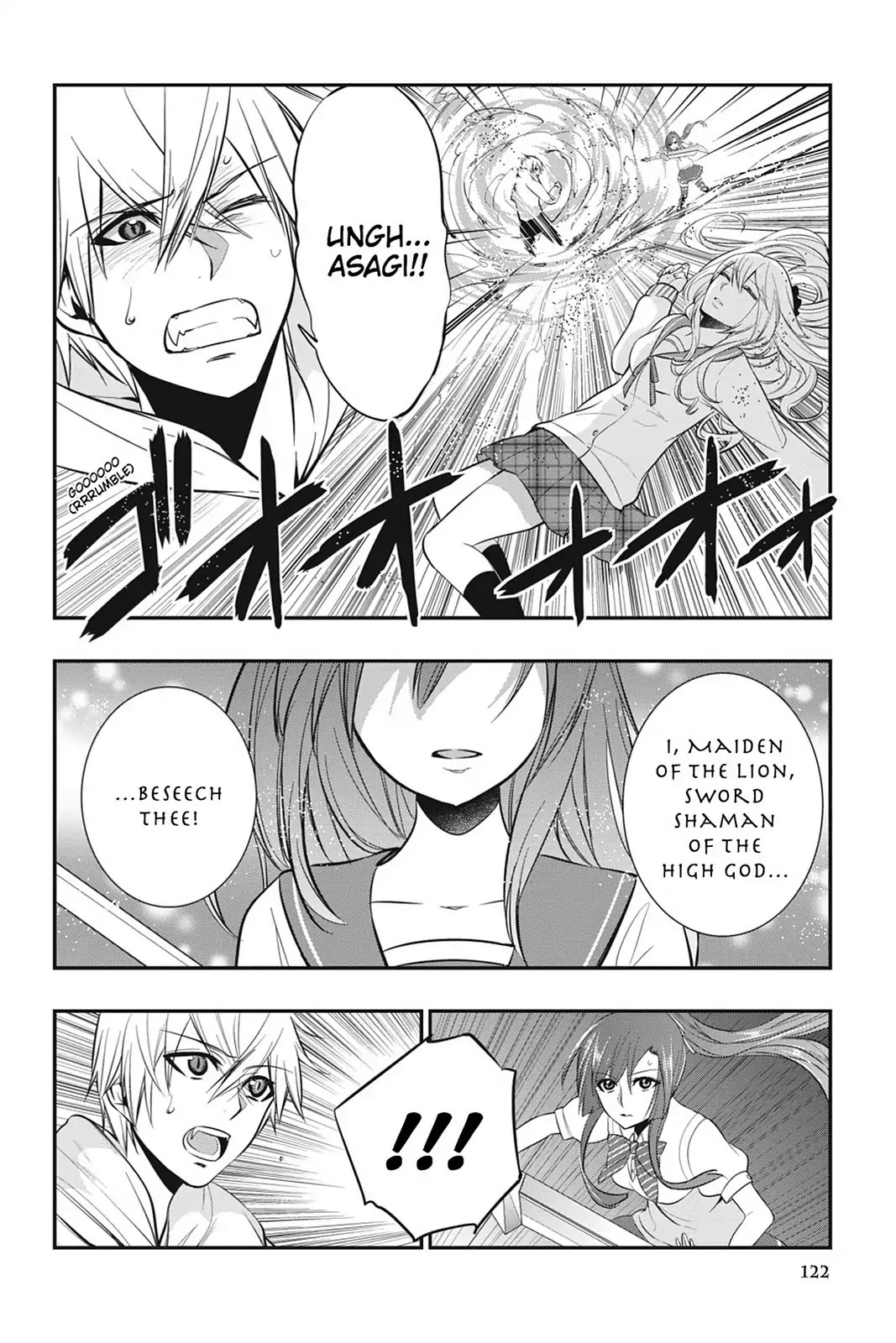 Strike the Blood Chapter 18 page 14 - Chapter 18: Assault