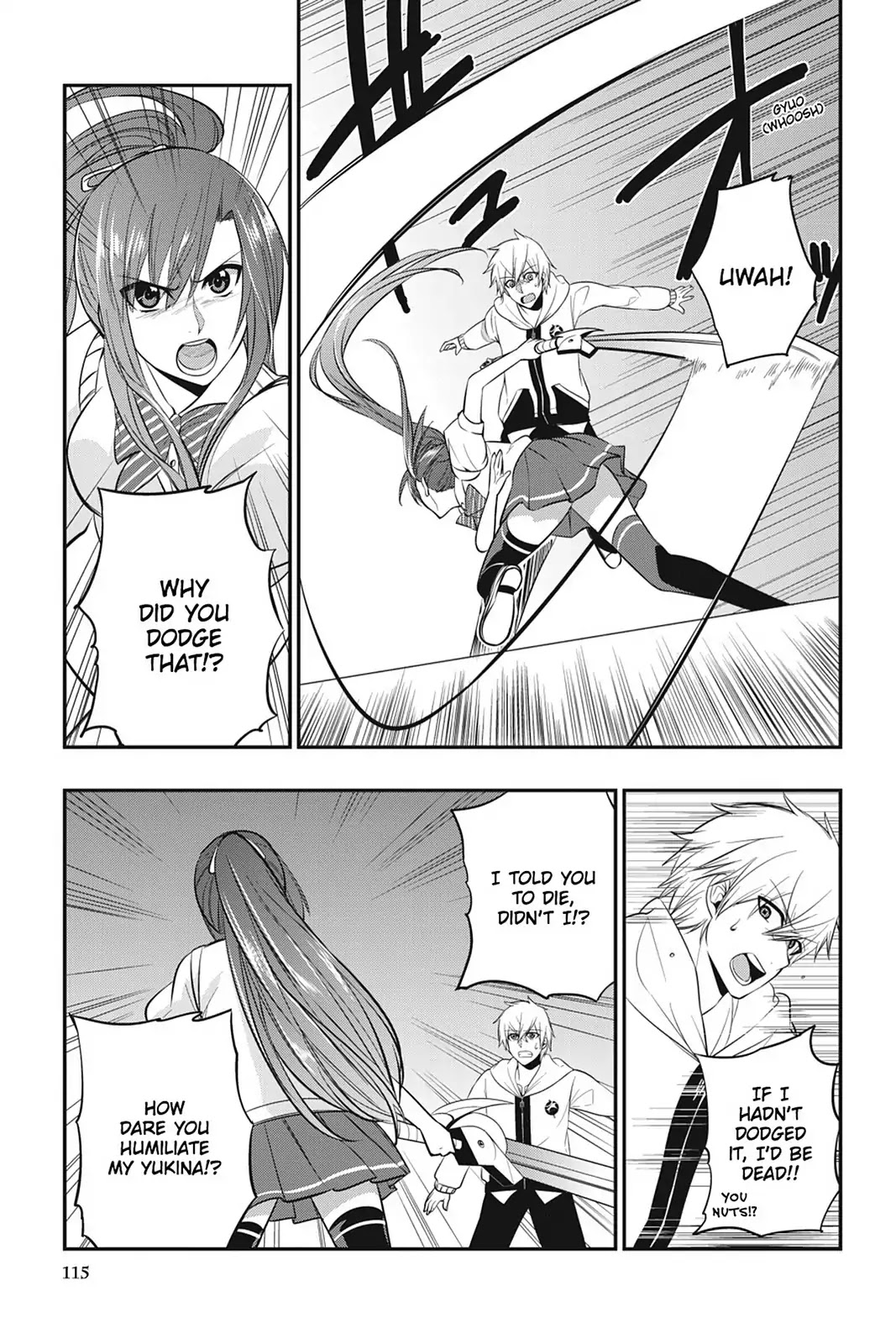 Strike the Blood Chapter 18 page 7 - Chapter 18: Assault