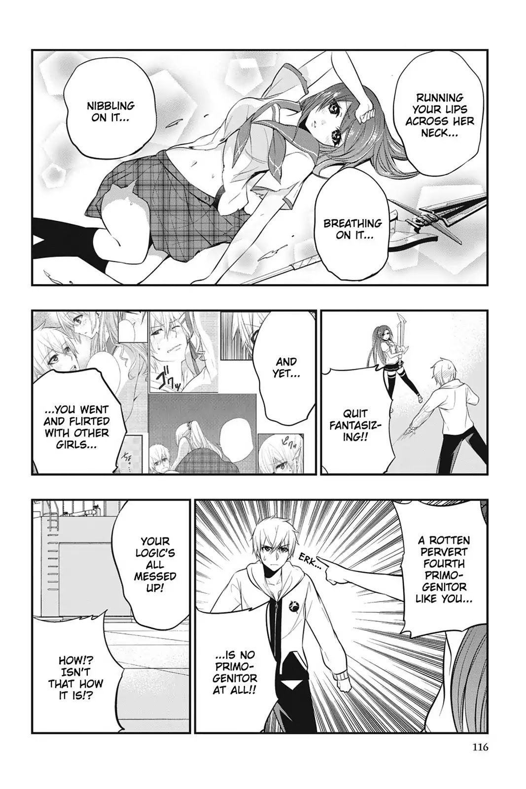 Strike the Blood Chapter 18 page 8 - Chapter 18: Assault