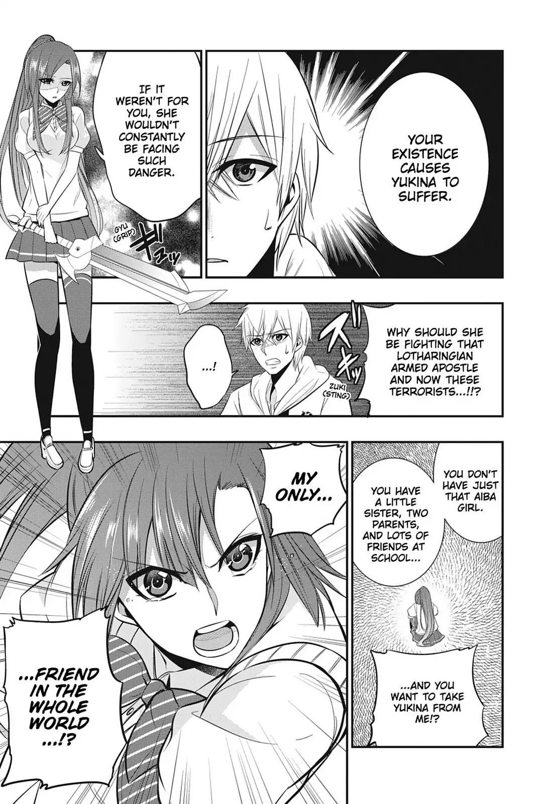 Strike the Blood Chapter 18 page 9 - Chapter 18: Assault