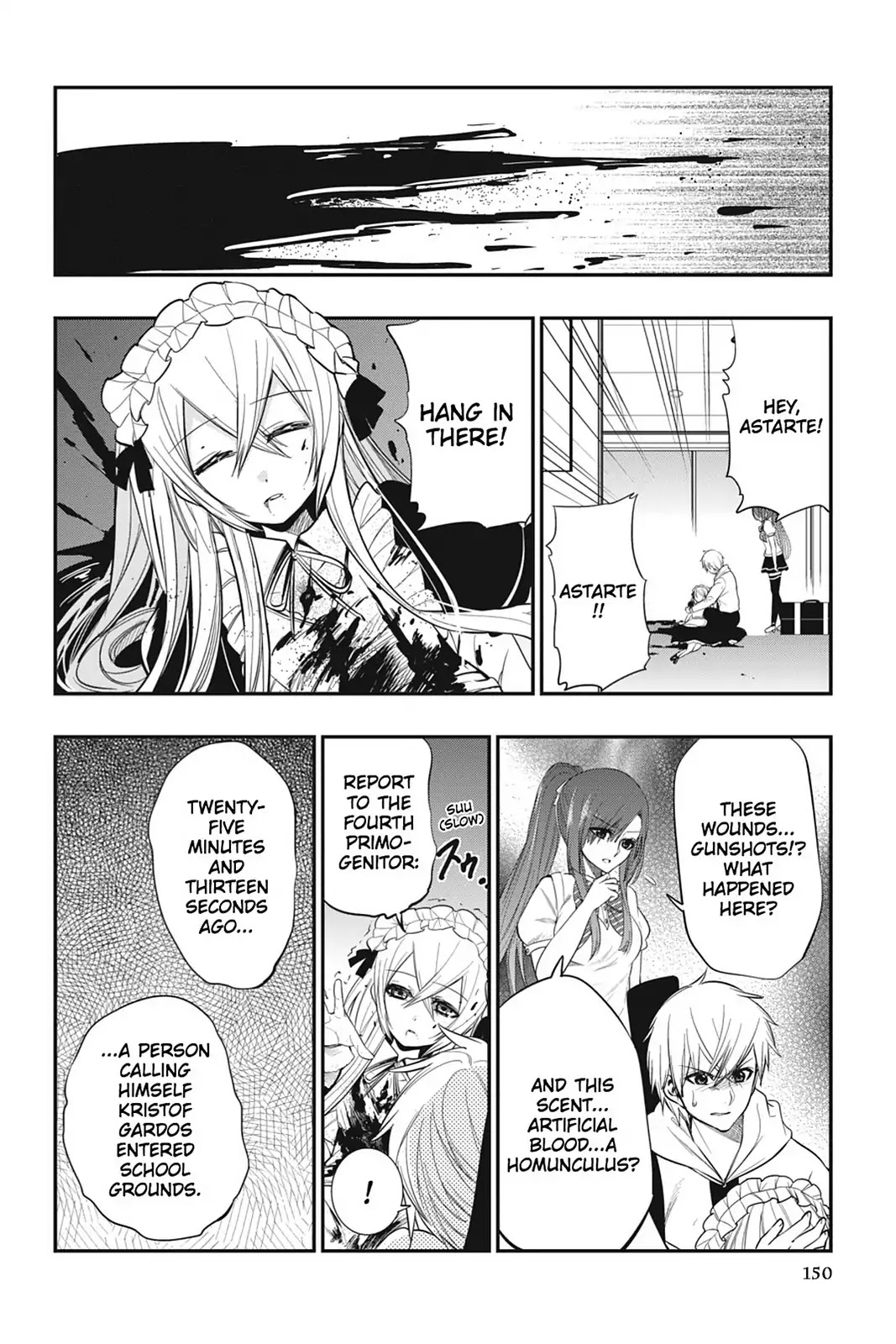 Strike the Blood Chapter 19 page 10 - Chapter 19: The First Words