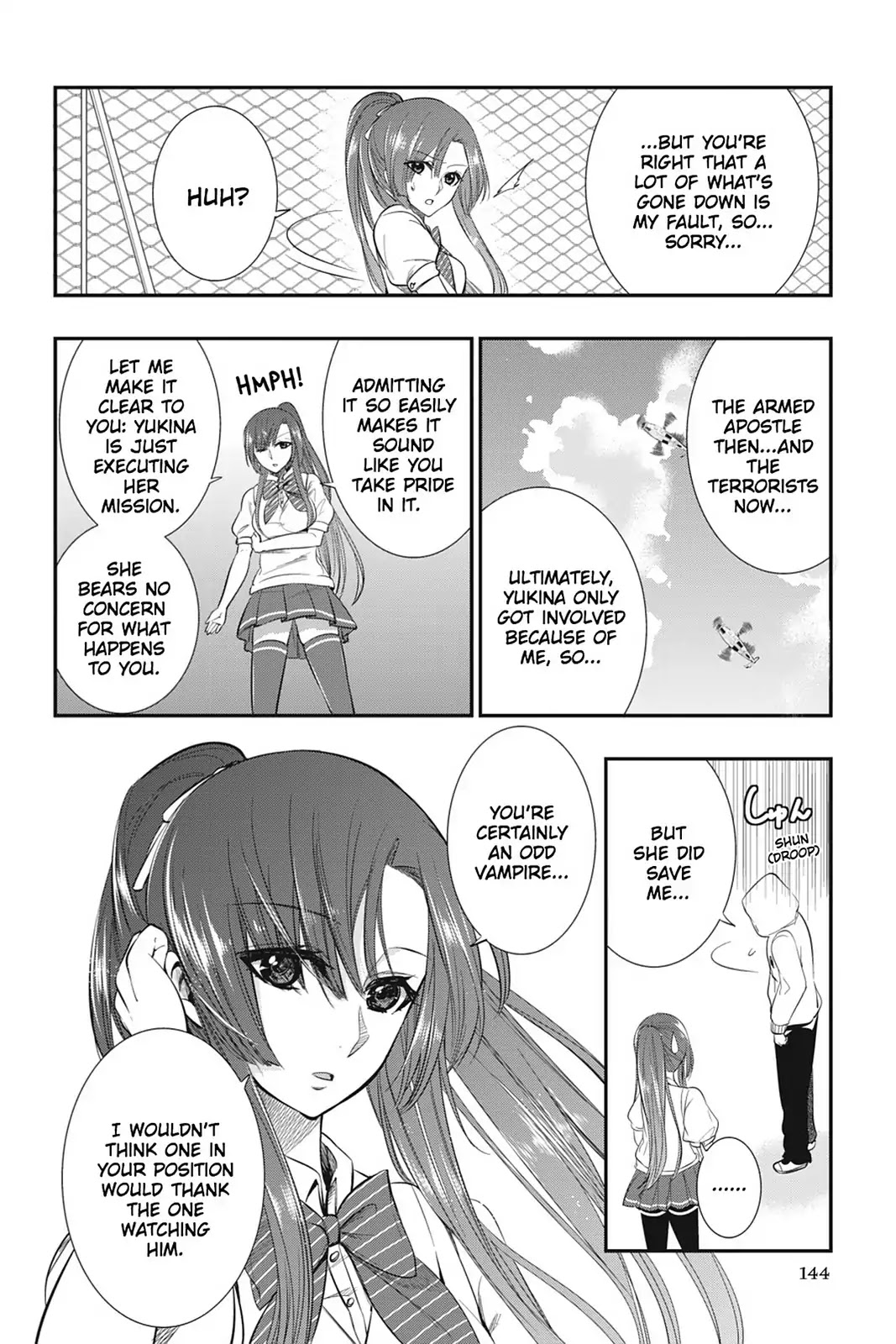 Strike the Blood Chapter 19 page 4 - Chapter 19: The First Words