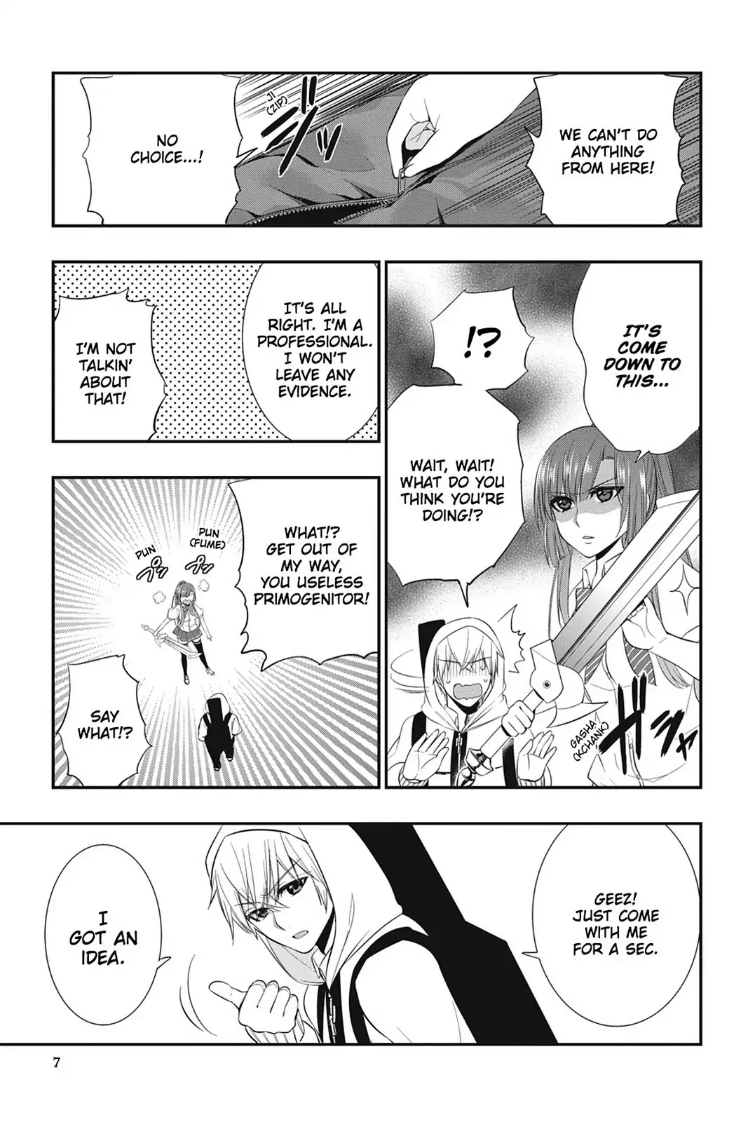 Strike the Blood Chapter 20 page 9 - Chapter 20: It Doesn't Count