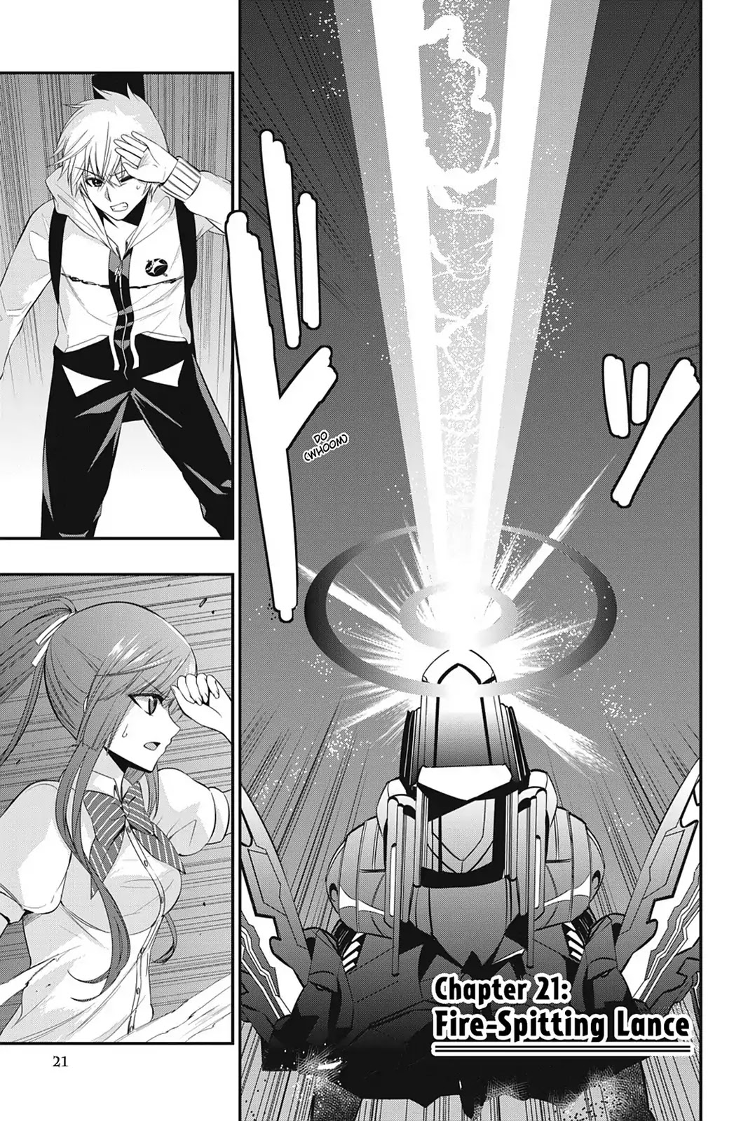 Strike the Blood Chapter 21 page 1 - Chapter 21: Fire-Spitting Lance