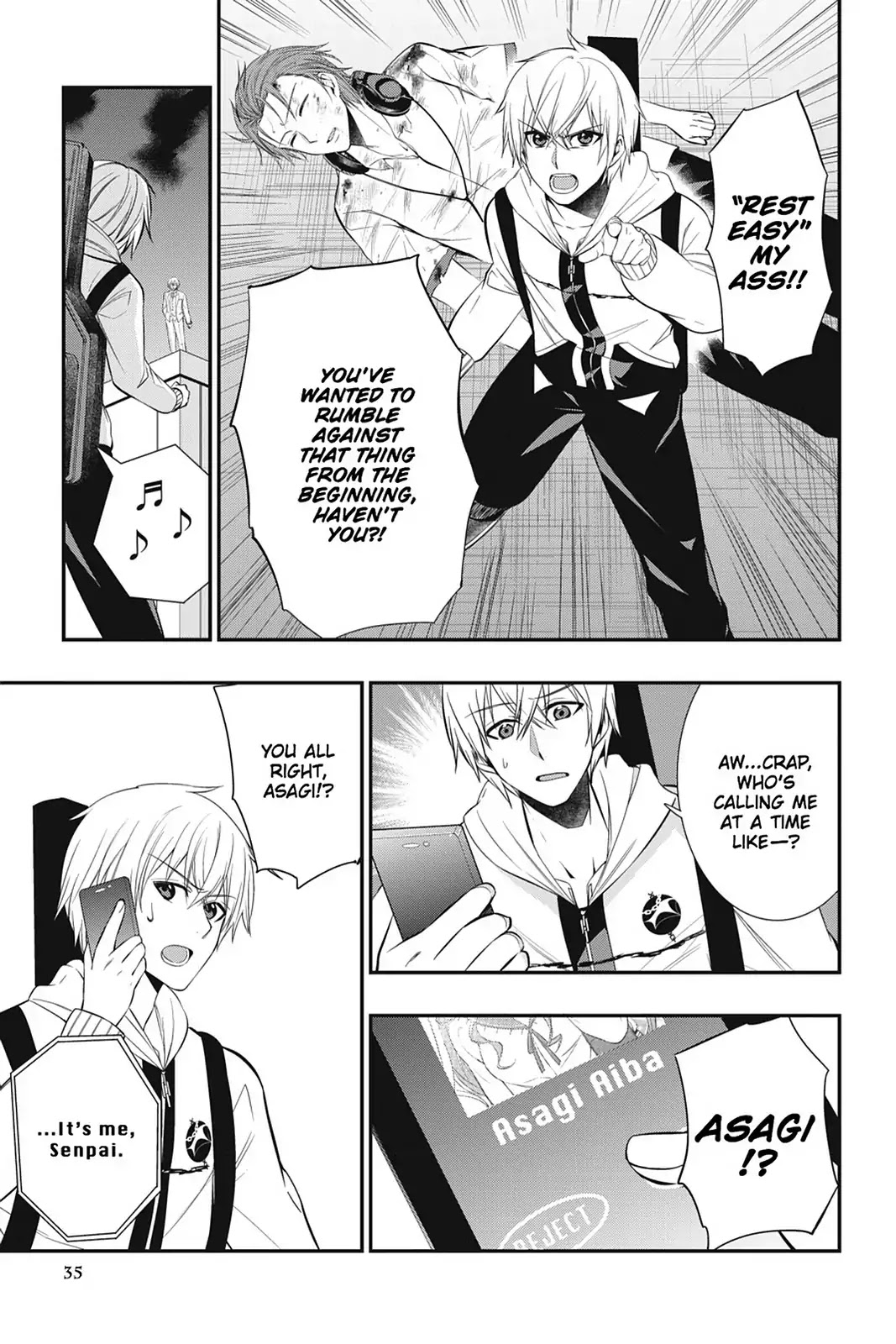 Strike the Blood Chapter 21 page 15 - Chapter 21: Fire-Spitting Lance