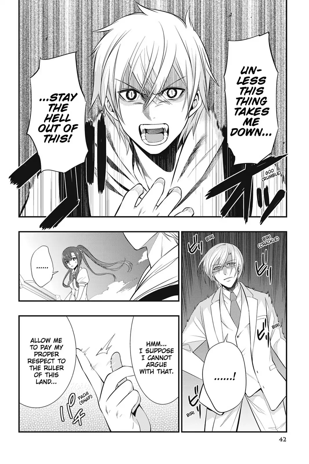 Strike the Blood Chapter 21 page 22 - Chapter 21: Fire-Spitting Lance