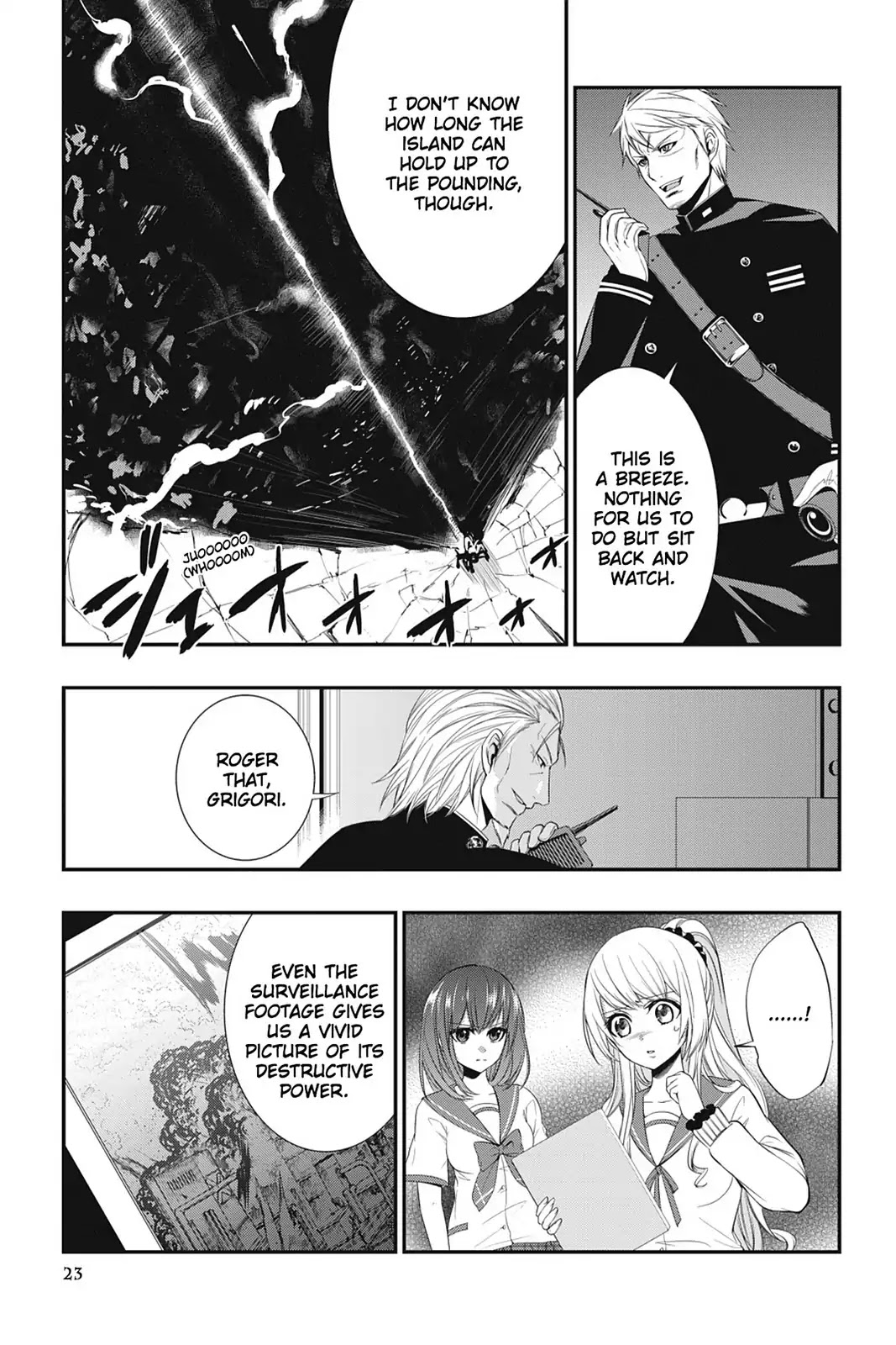 Strike the Blood Chapter 21 page 3 - Chapter 21: Fire-Spitting Lance