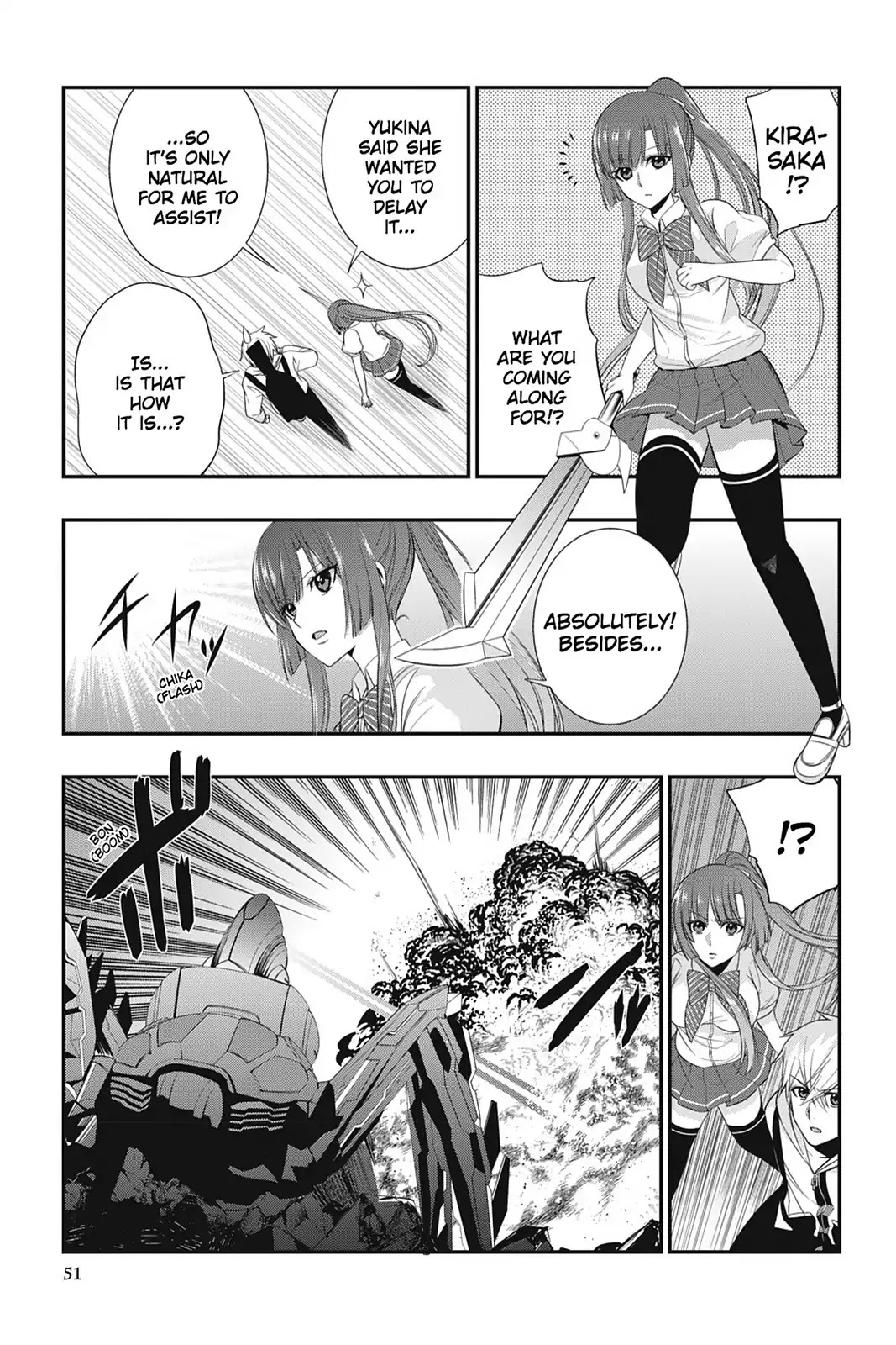 Strike the Blood Chapter 21 page 30 - Chapter 21: Fire-Spitting Lance