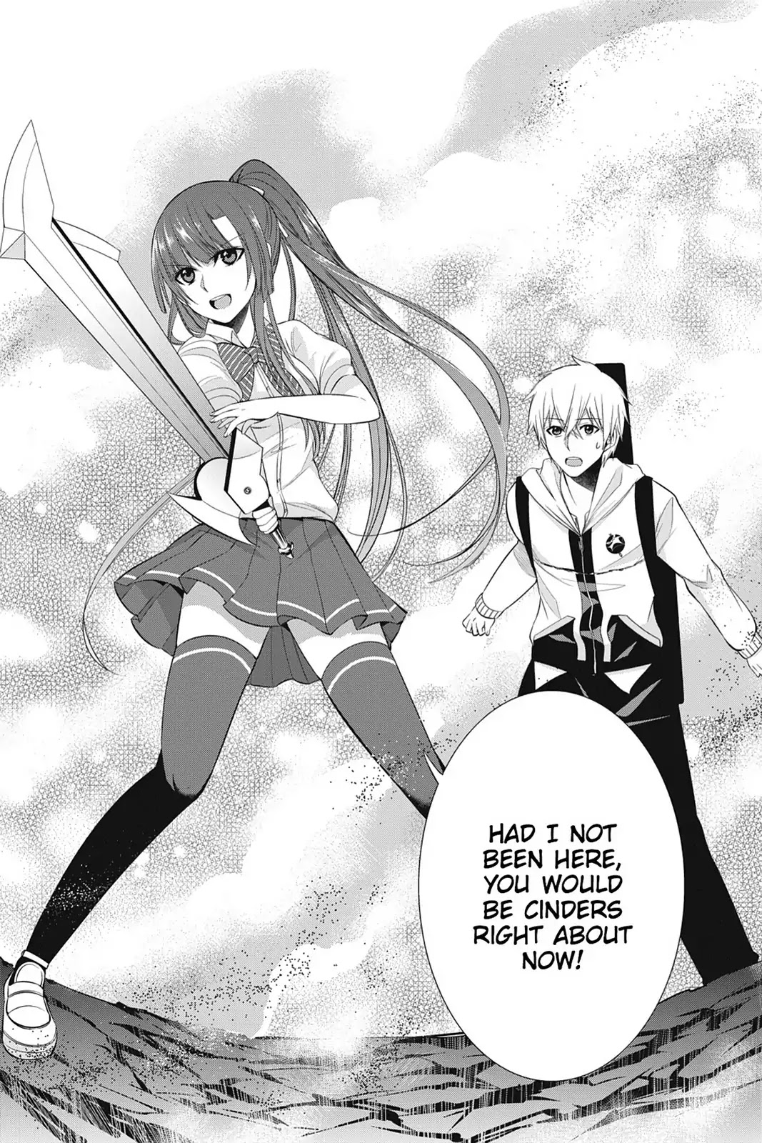 Strike the Blood Chapter 21 page 32 - Chapter 21: Fire-Spitting Lance