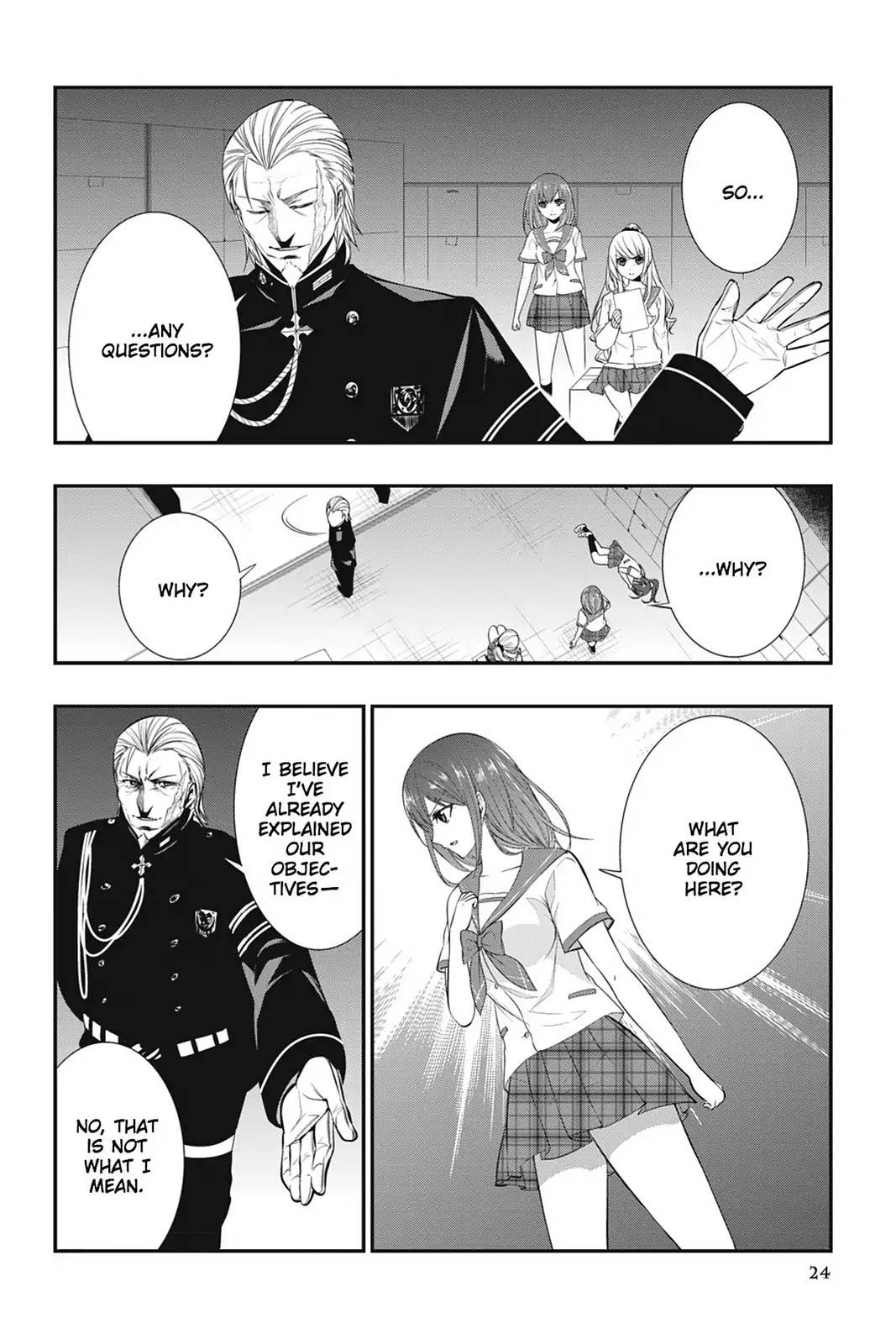 Strike the Blood Chapter 21 page 4 - Chapter 21: Fire-Spitting Lance