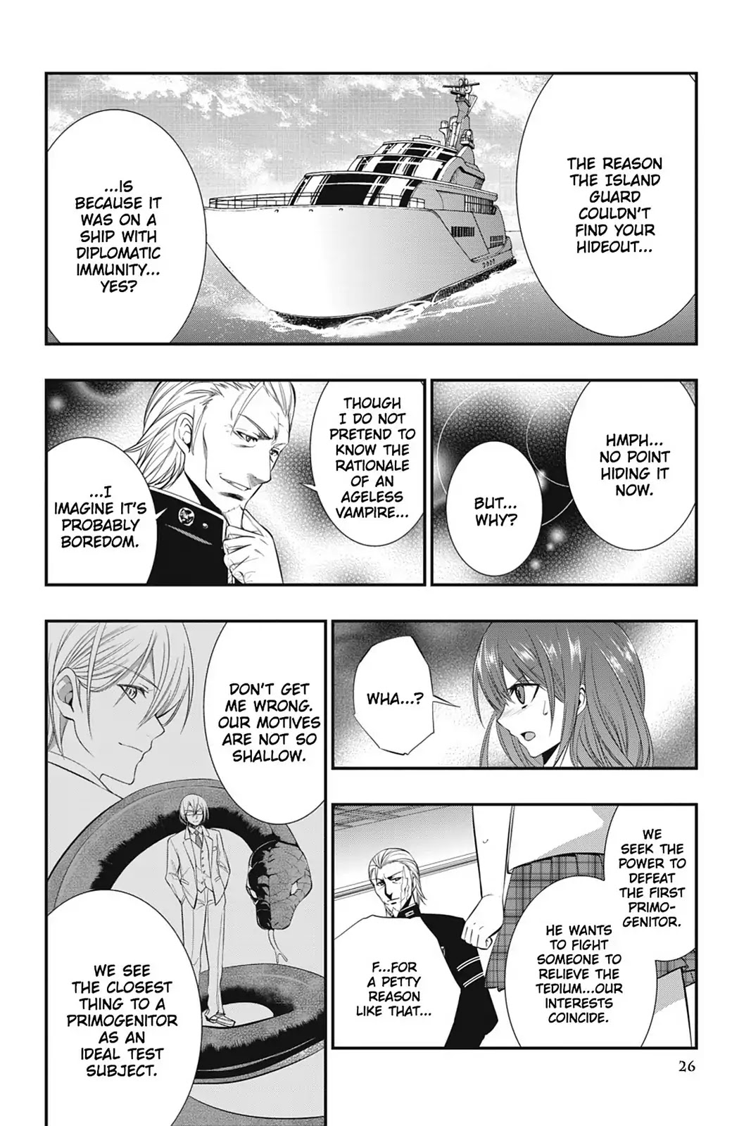 Strike the Blood Chapter 21 page 6 - Chapter 21: Fire-Spitting Lance