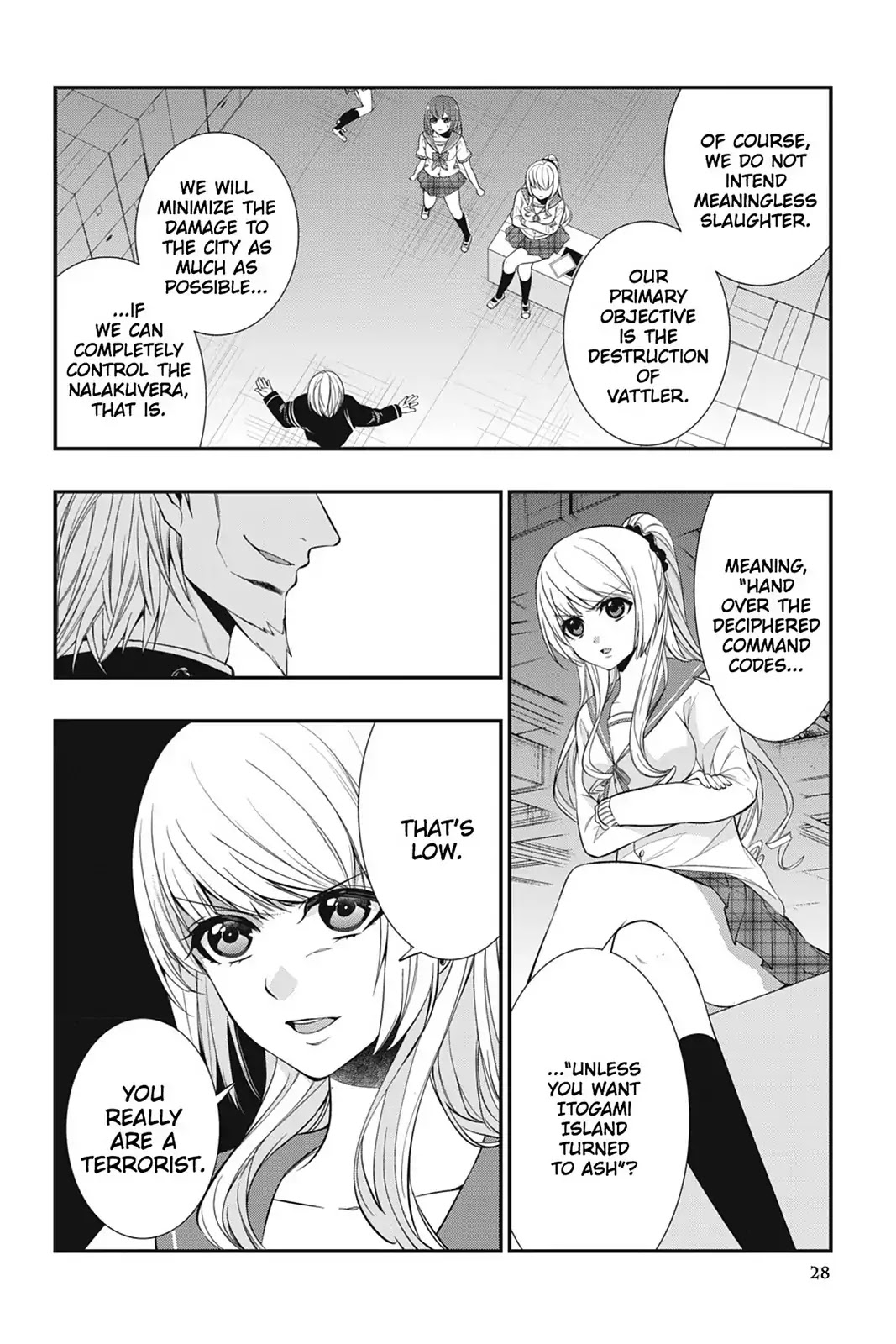 Strike the Blood Chapter 21 page 8 - Chapter 21: Fire-Spitting Lance