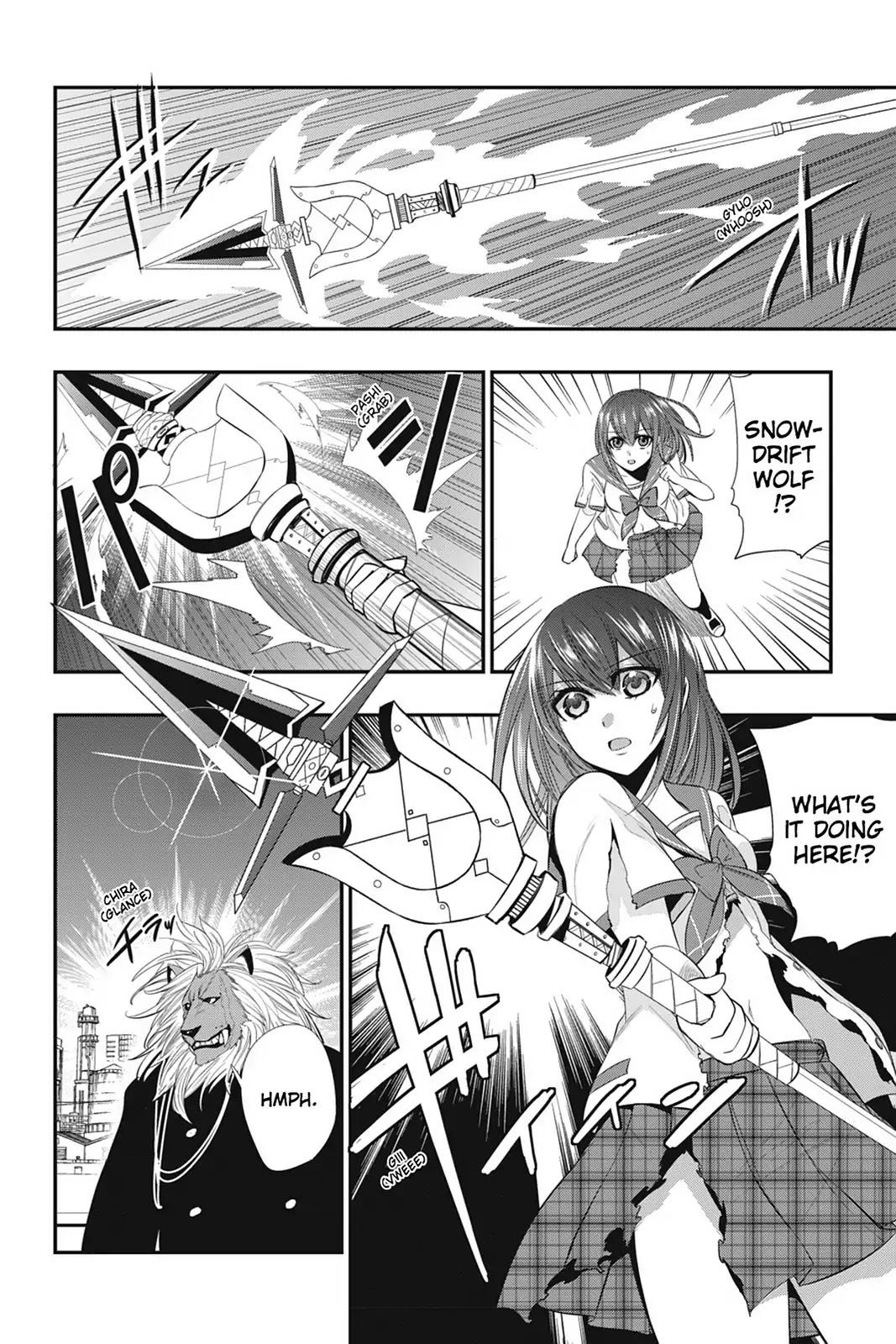 Strike the Blood Chapter 23 page 14 - Chapter 23: Shake The Very Sea