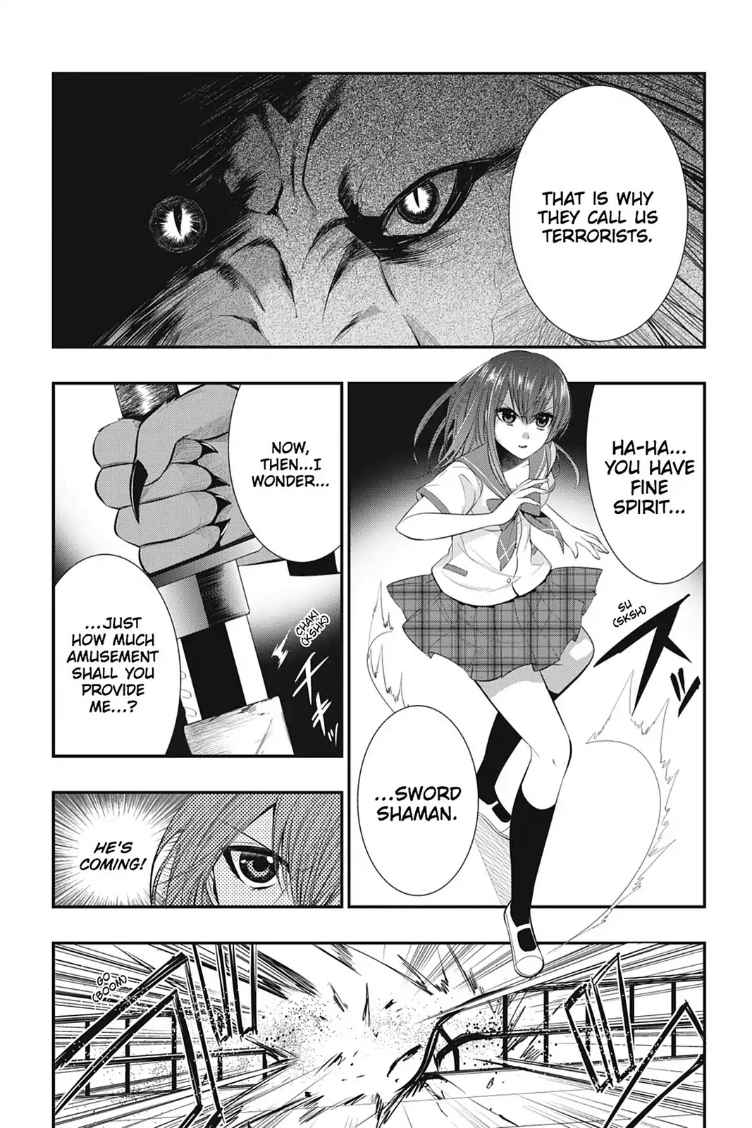Strike the Blood Chapter 23 page 5 - Chapter 23: Shake The Very Sea