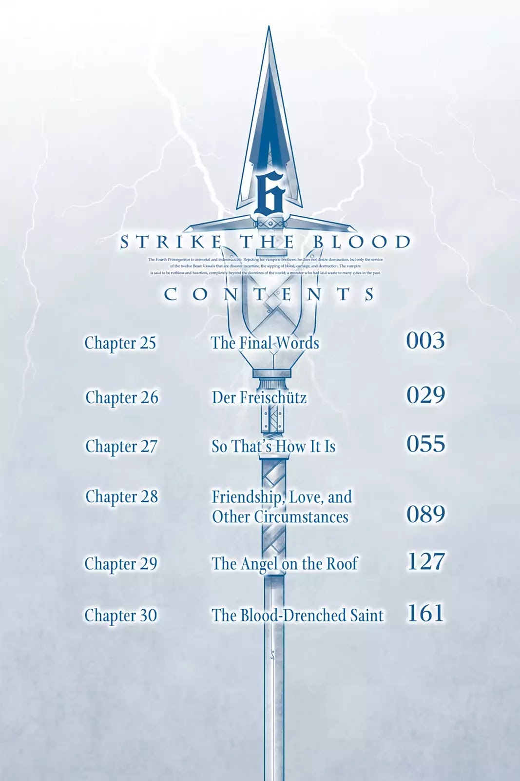 Strike the Blood Chapter 25 page 4 - Chapter 25: The Final Words