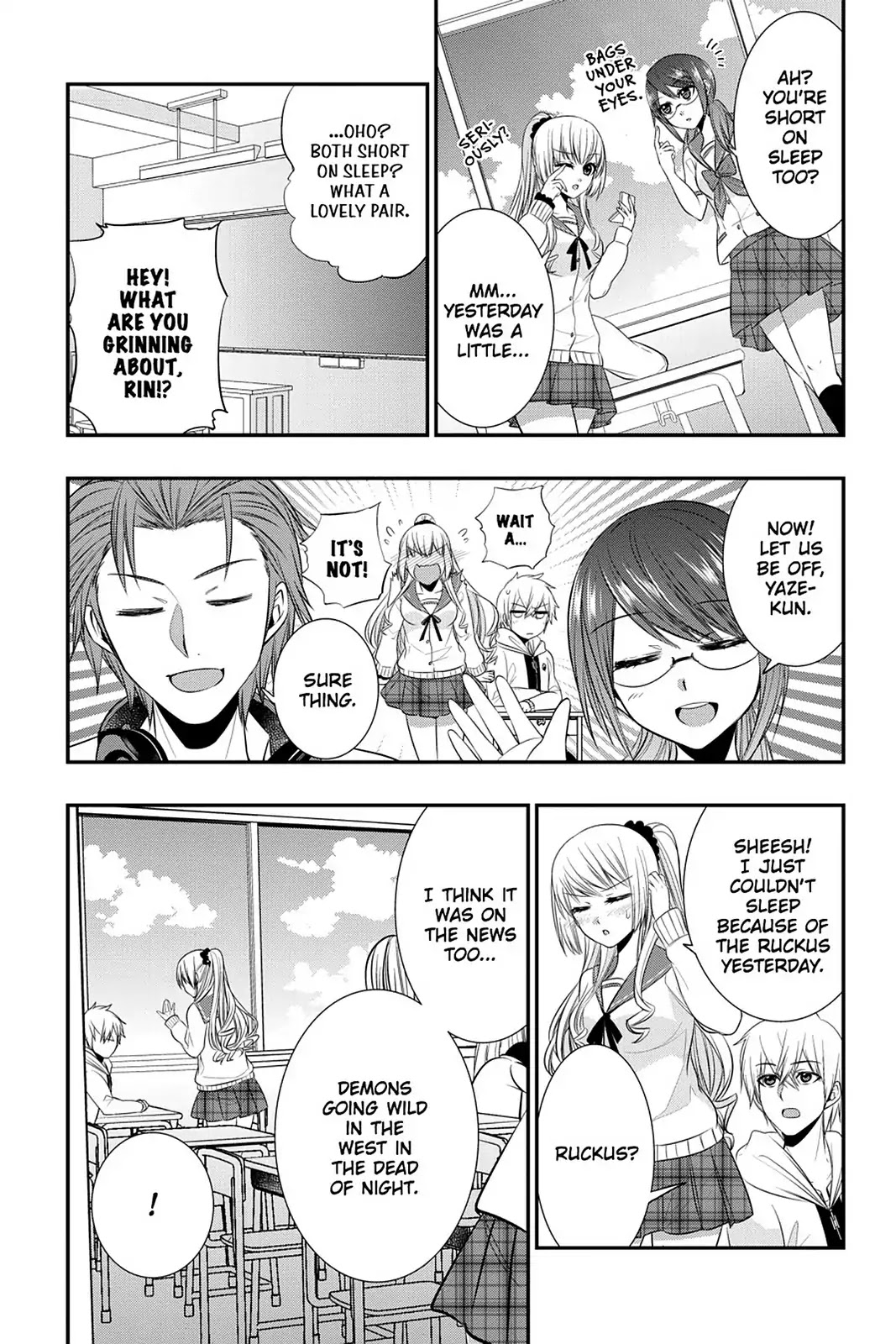 Strike the Blood Chapter 28 page 11 - Chapter 28: Friendship, Love, and Other Circumstances