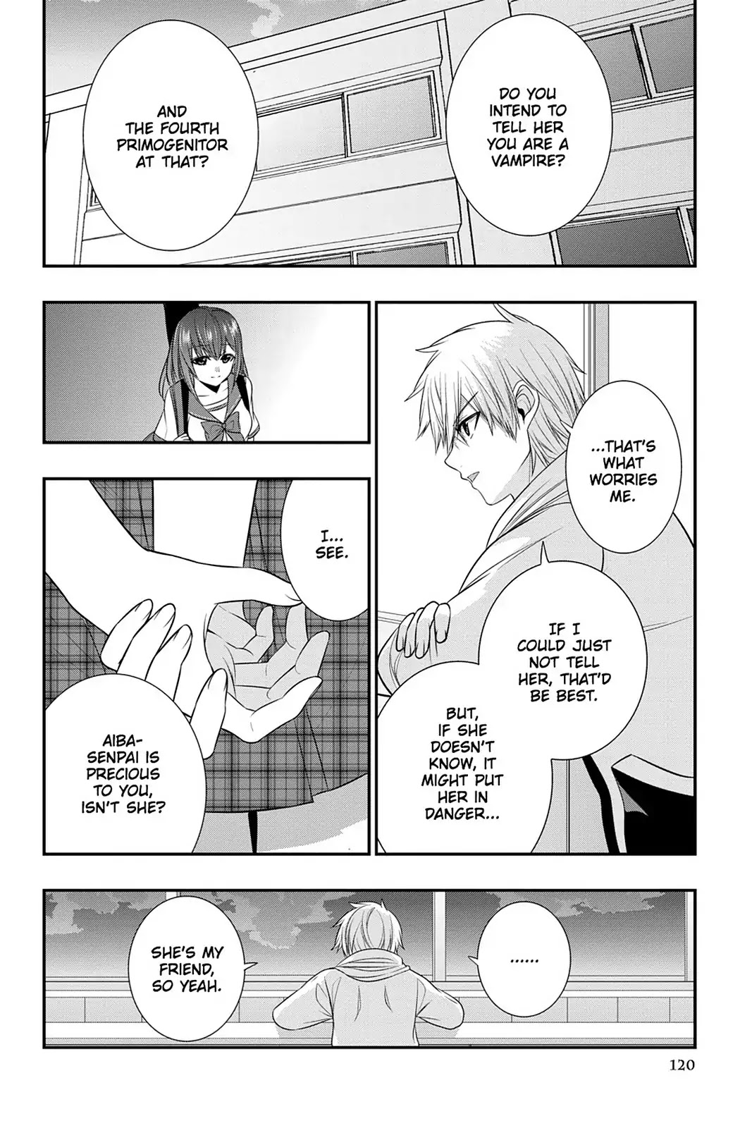 Strike the Blood Chapter 28 page 32 - Chapter 28: Friendship, Love, and Other Circumstances