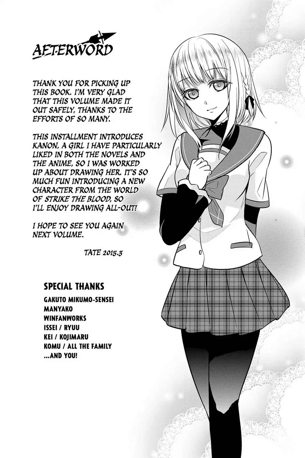 Strike the Blood Chapter 29 page 34 - Chapter 29: The Angel on The Roof