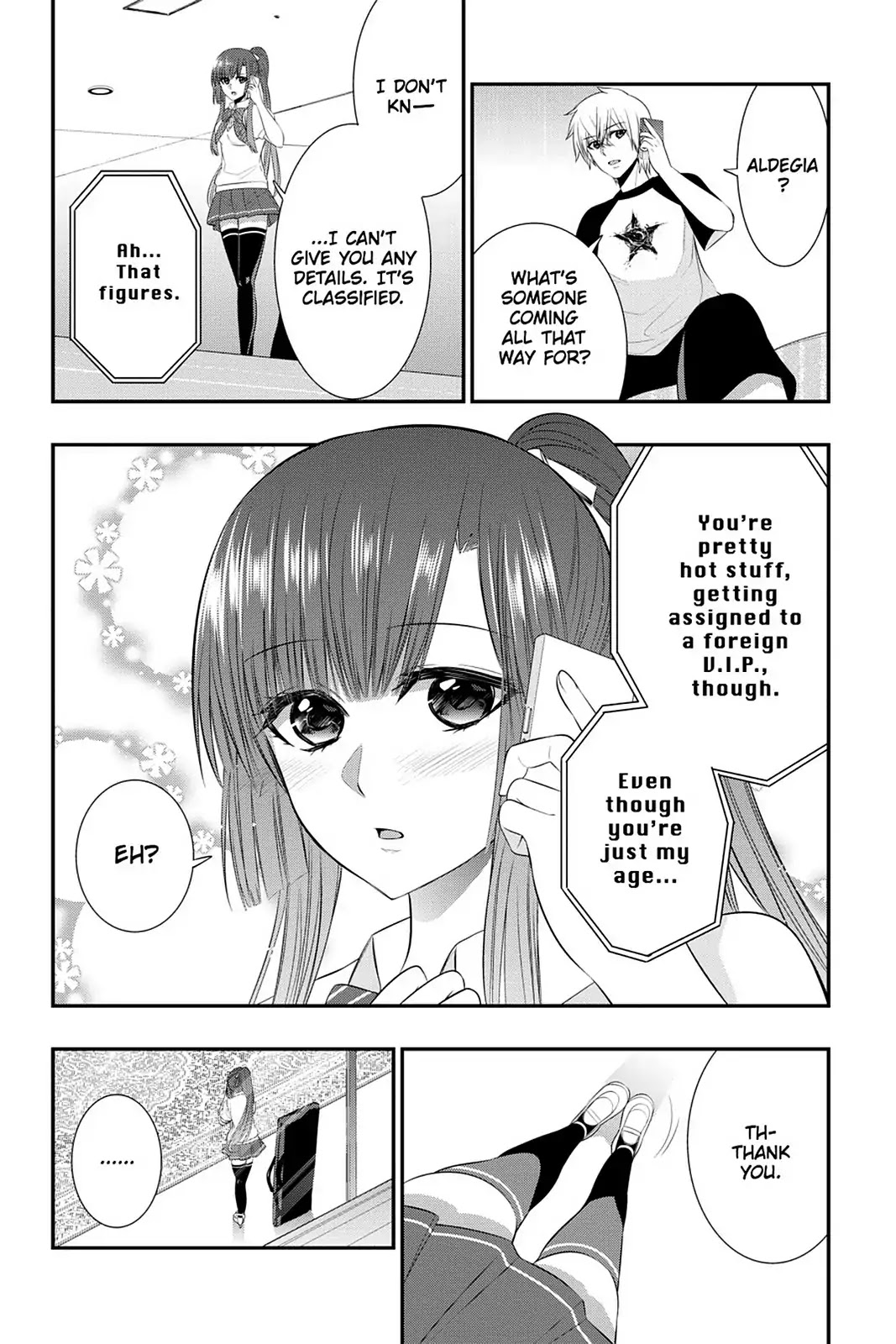 Strike the Blood Chapter 29 page 4 - Chapter 29: The Angel on The Roof