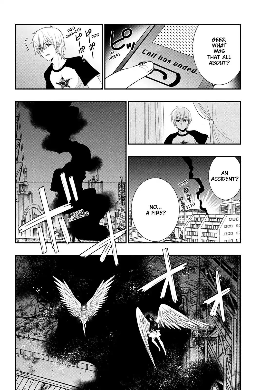 Strike the Blood Chapter 29 page 6 - Chapter 29: The Angel on The Roof