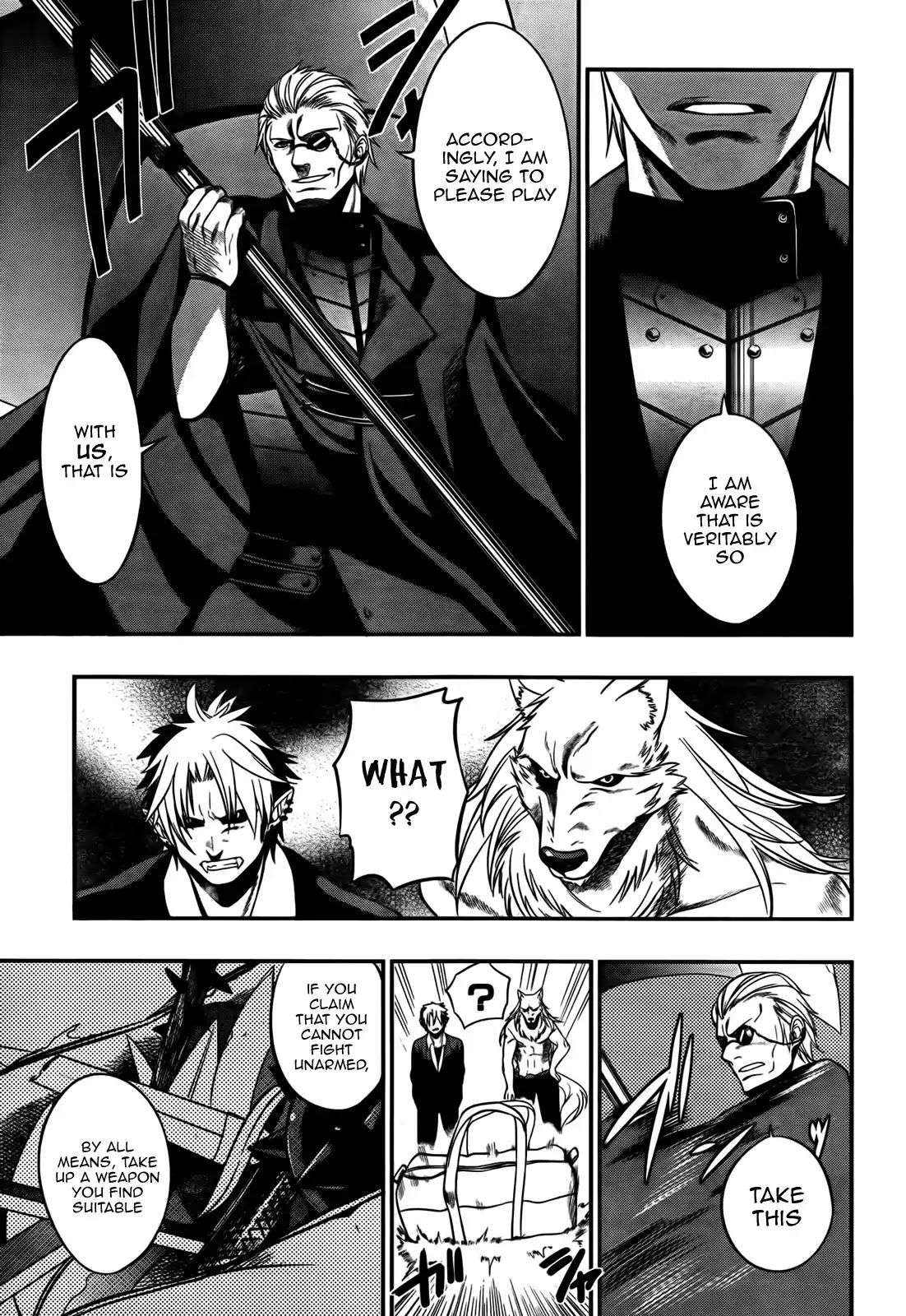 Strike the Blood Chapter 3 page 9 - Chapter 3 : Armed Apostle