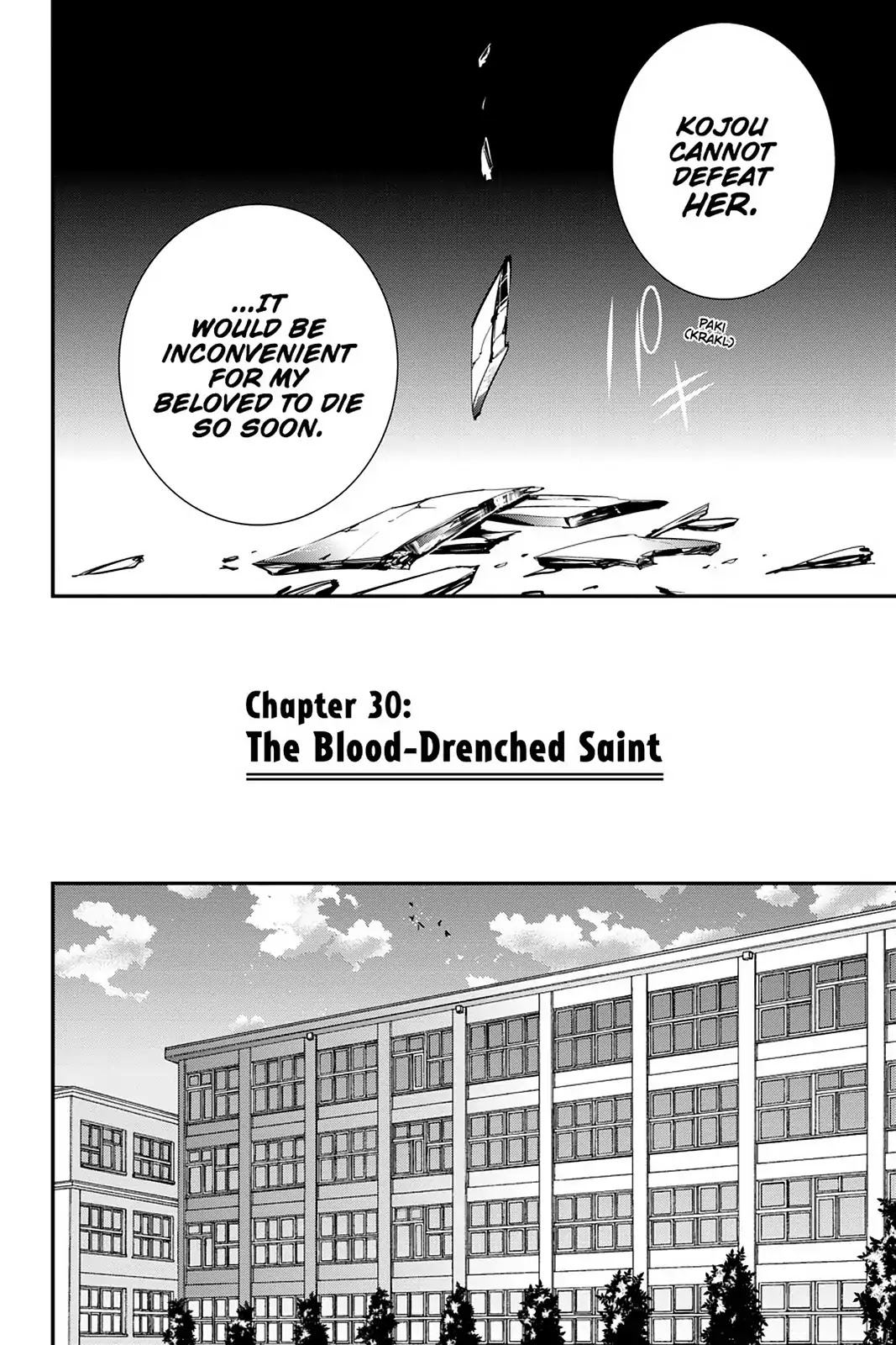 Strike the Blood Chapter 30 page 2 - Chapter 30: The Blood-Drenched Saint