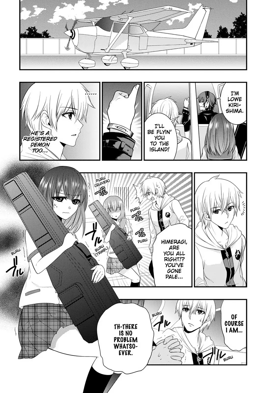 Strike the Blood Chapter 31 page 13 - Chapter 31: The Girl's Encounter