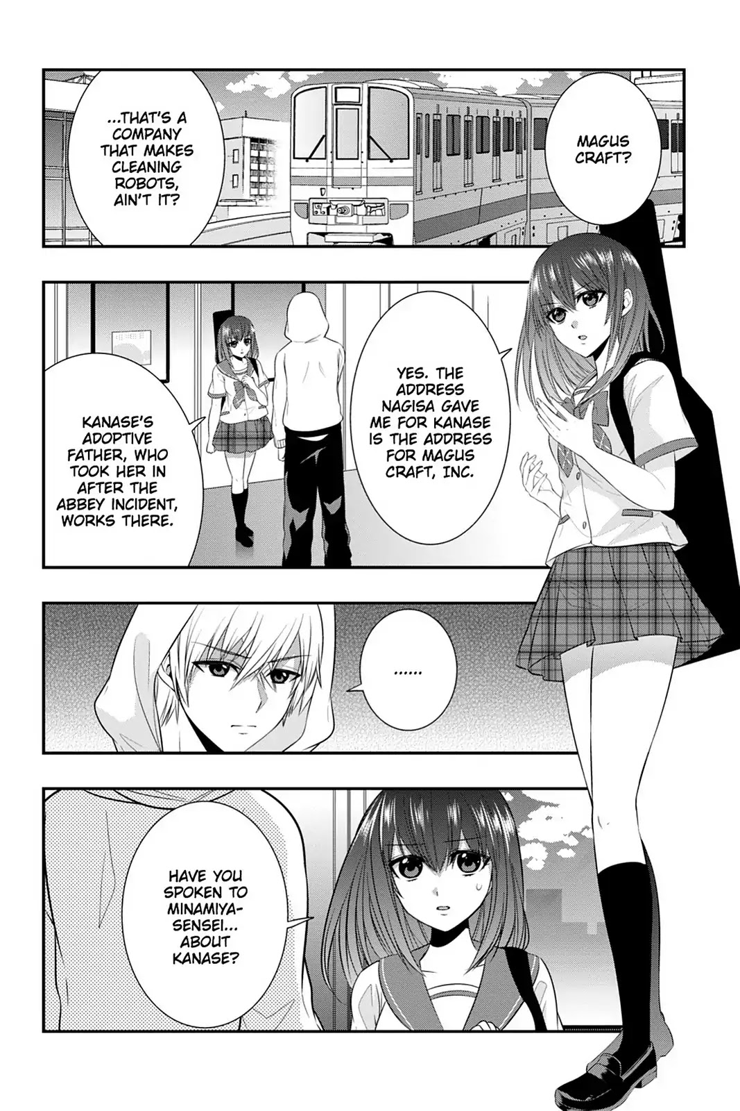 Strike the Blood Chapter 31 page 8 - Chapter 31: The Girl's Encounter