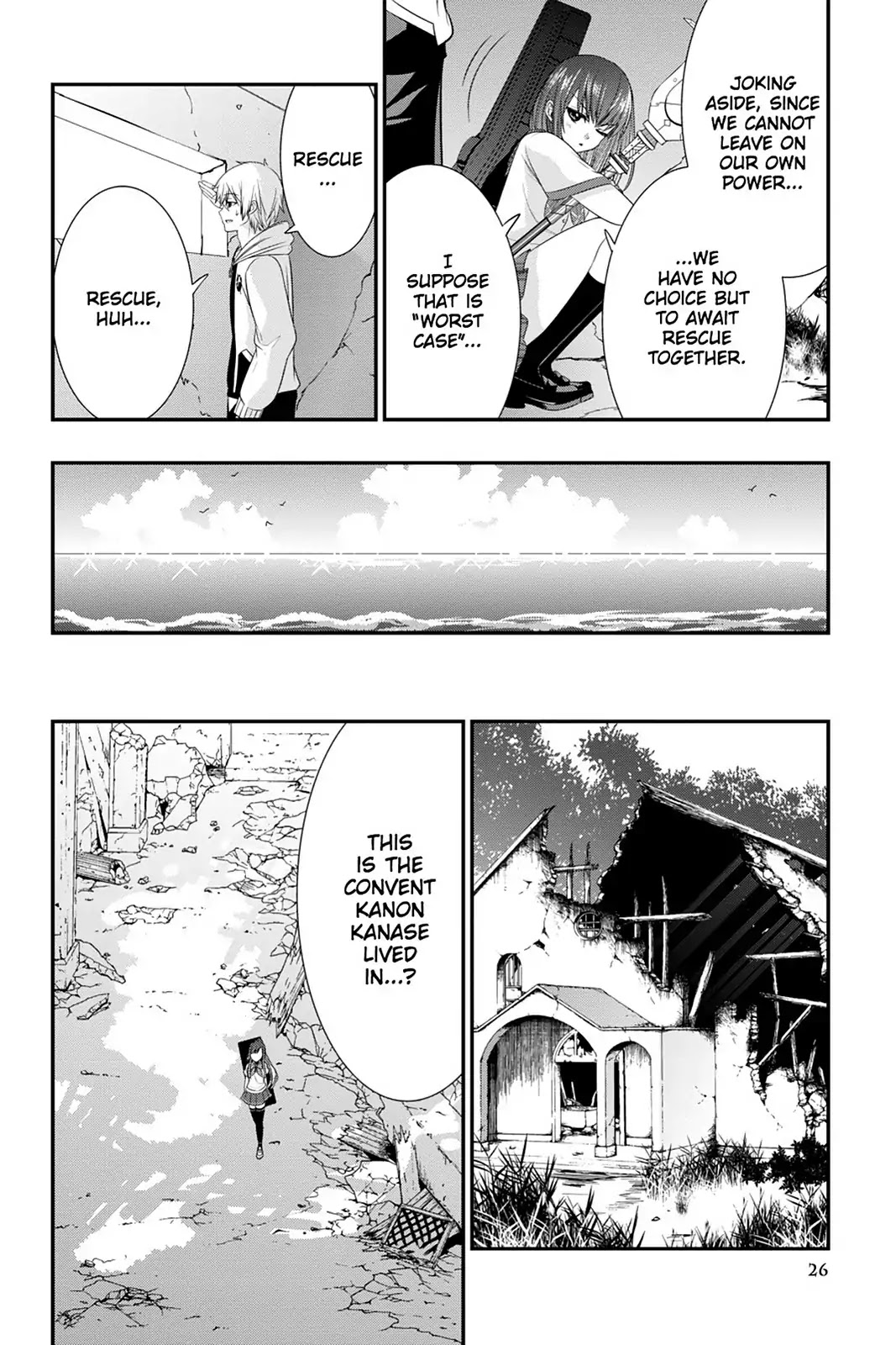 Strike the Blood Chapter 32 page 6 - Chapter 32: The Island of Exile
