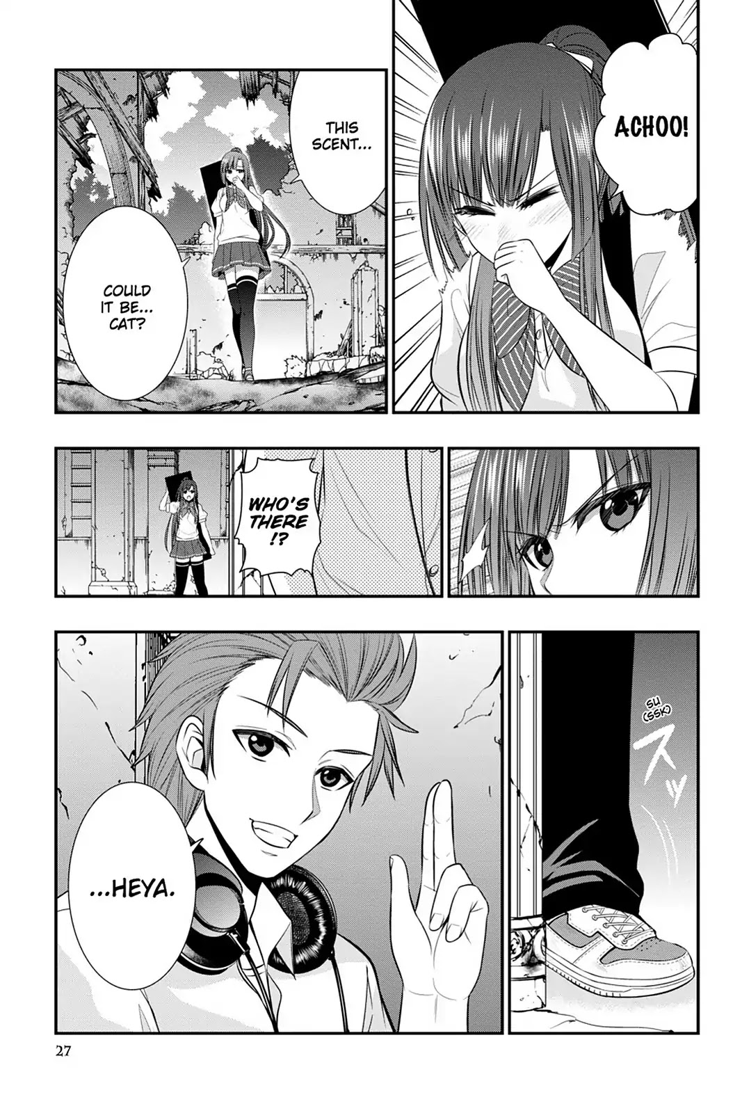 Strike the Blood Chapter 32 page 7 - Chapter 32: The Island of Exile