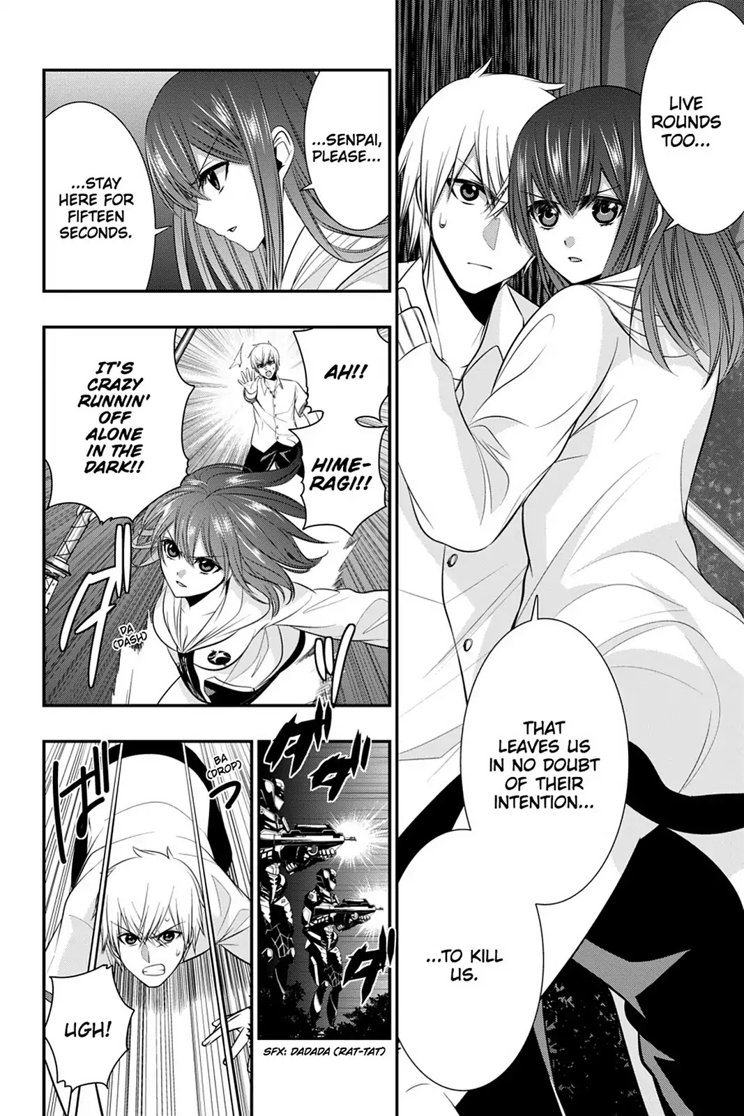 Strike the Blood Chapter 33 page 14 - Chapter 33: The Princess Under the Moon
