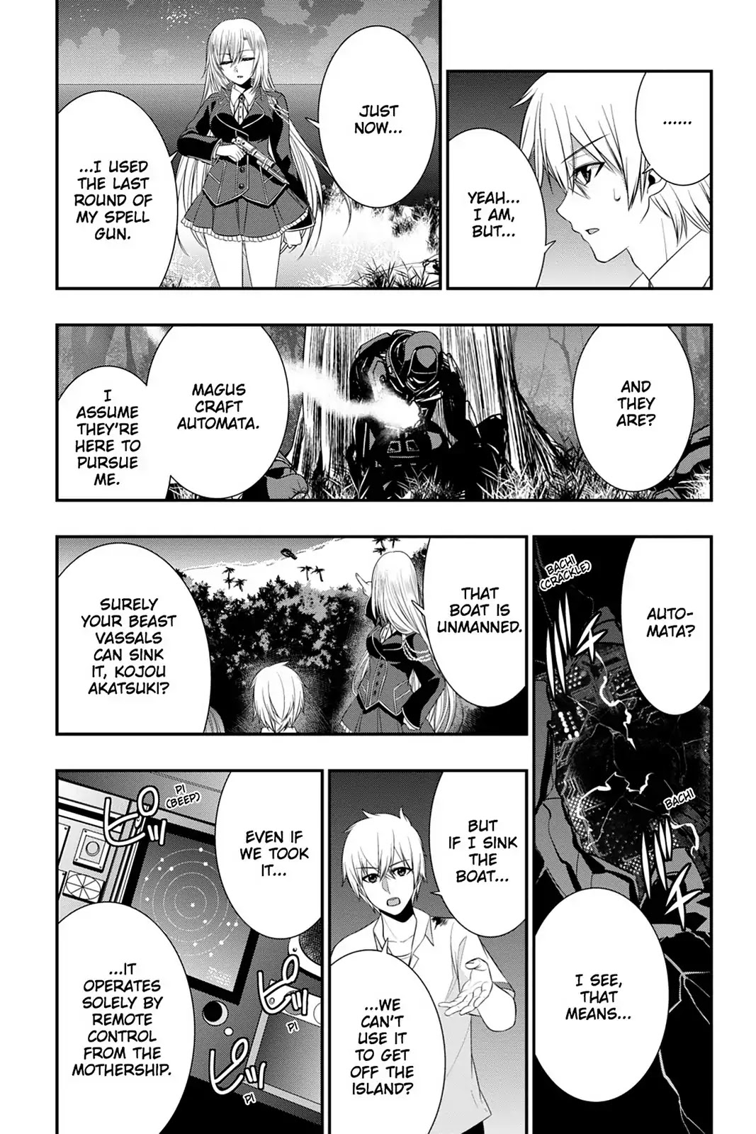 Strike the Blood Chapter 33 page 23 - Chapter 33: The Princess Under the Moon