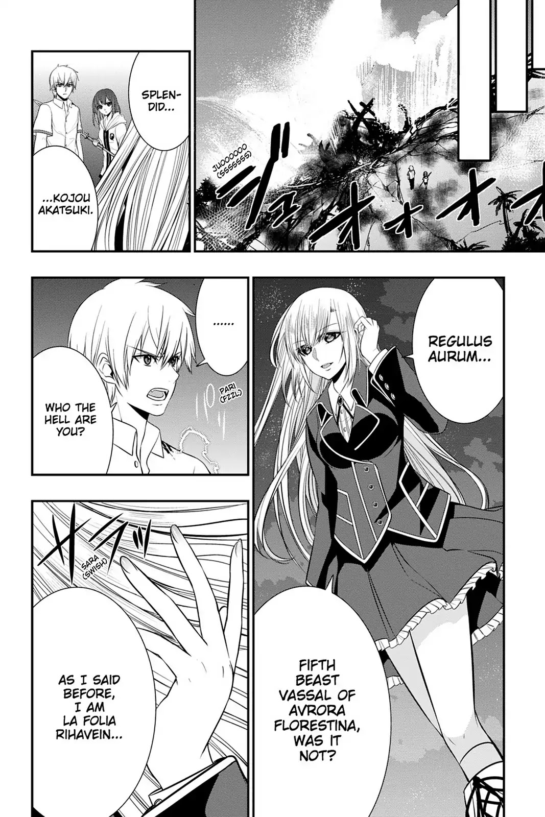 Strike the Blood Chapter 33 page 28 - Chapter 33: The Princess Under the Moon