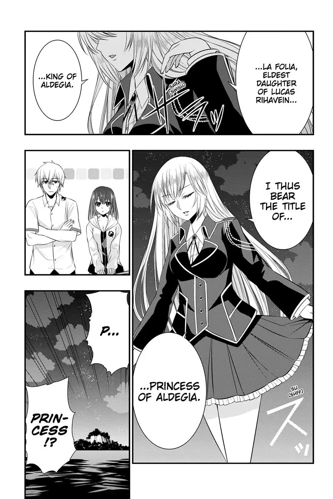Strike the Blood Chapter 34 page 1 - Chapter 34: The Final Angel