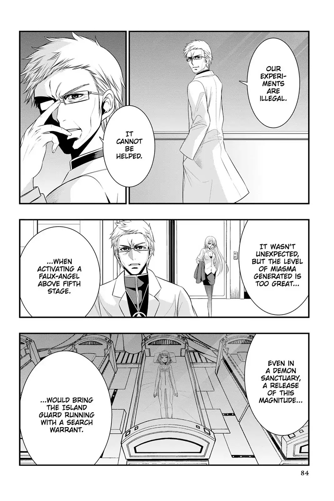Strike the Blood Chapter 34 page 4 - Chapter 34: The Final Angel