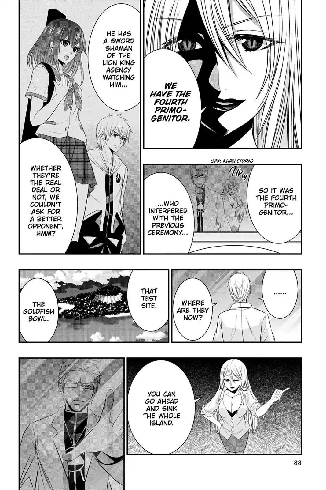 Strike the Blood Chapter 34 page 8 - Chapter 34: The Final Angel