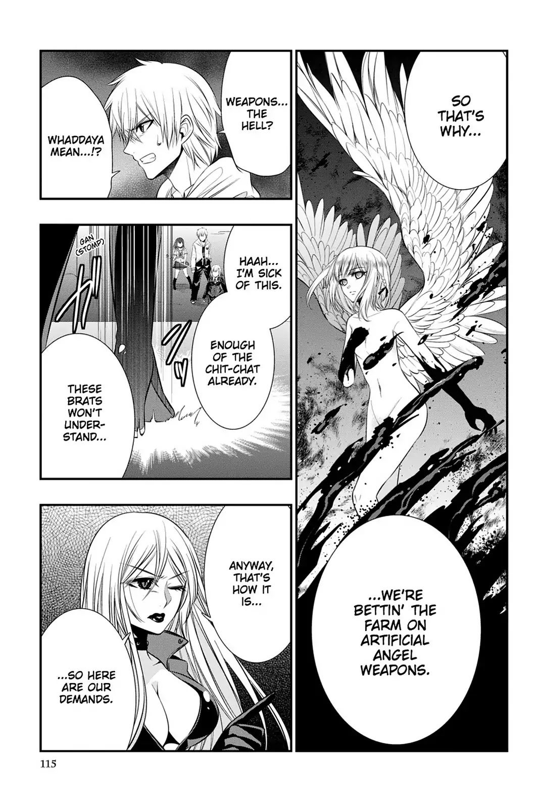 Strike the Blood Chapter 35 page 7 - Chapter 35: The Princess's Battleground