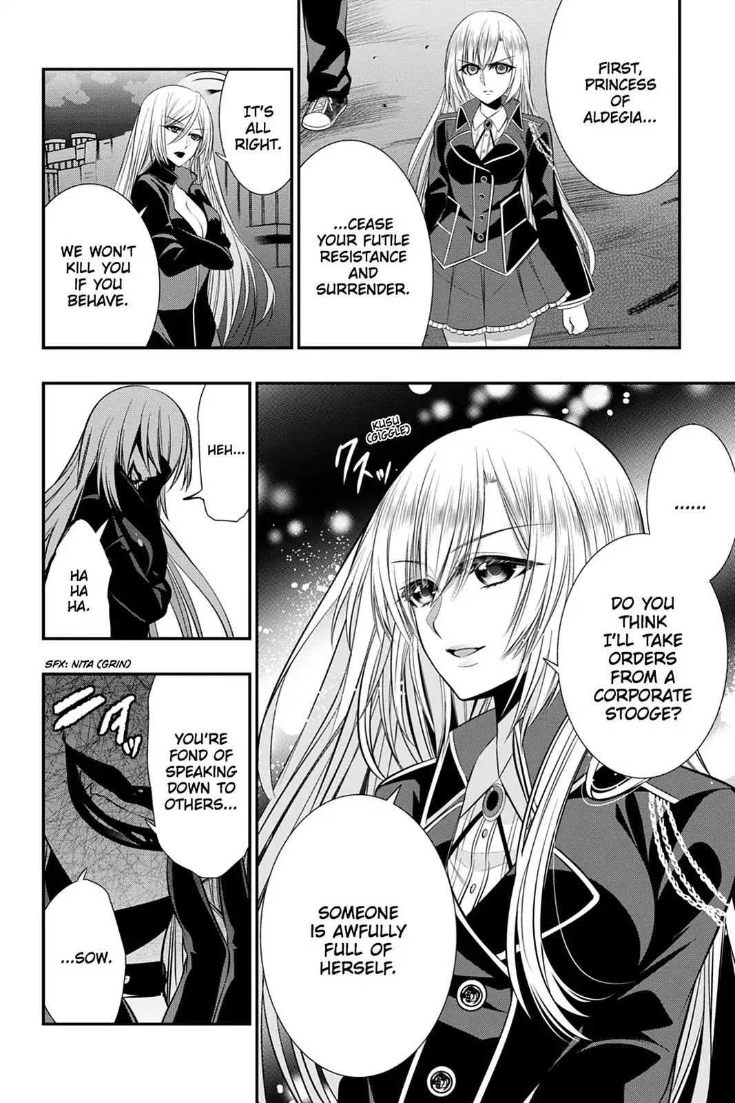 Strike the Blood Chapter 35 page 8 - Chapter 35: The Princess's Battleground